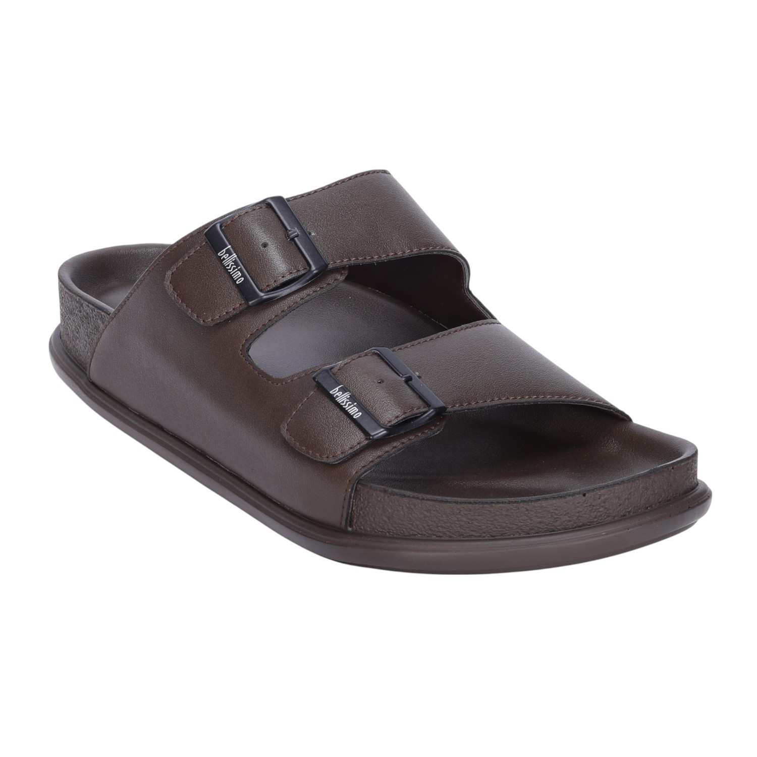 Men Brown Comfort Chappals