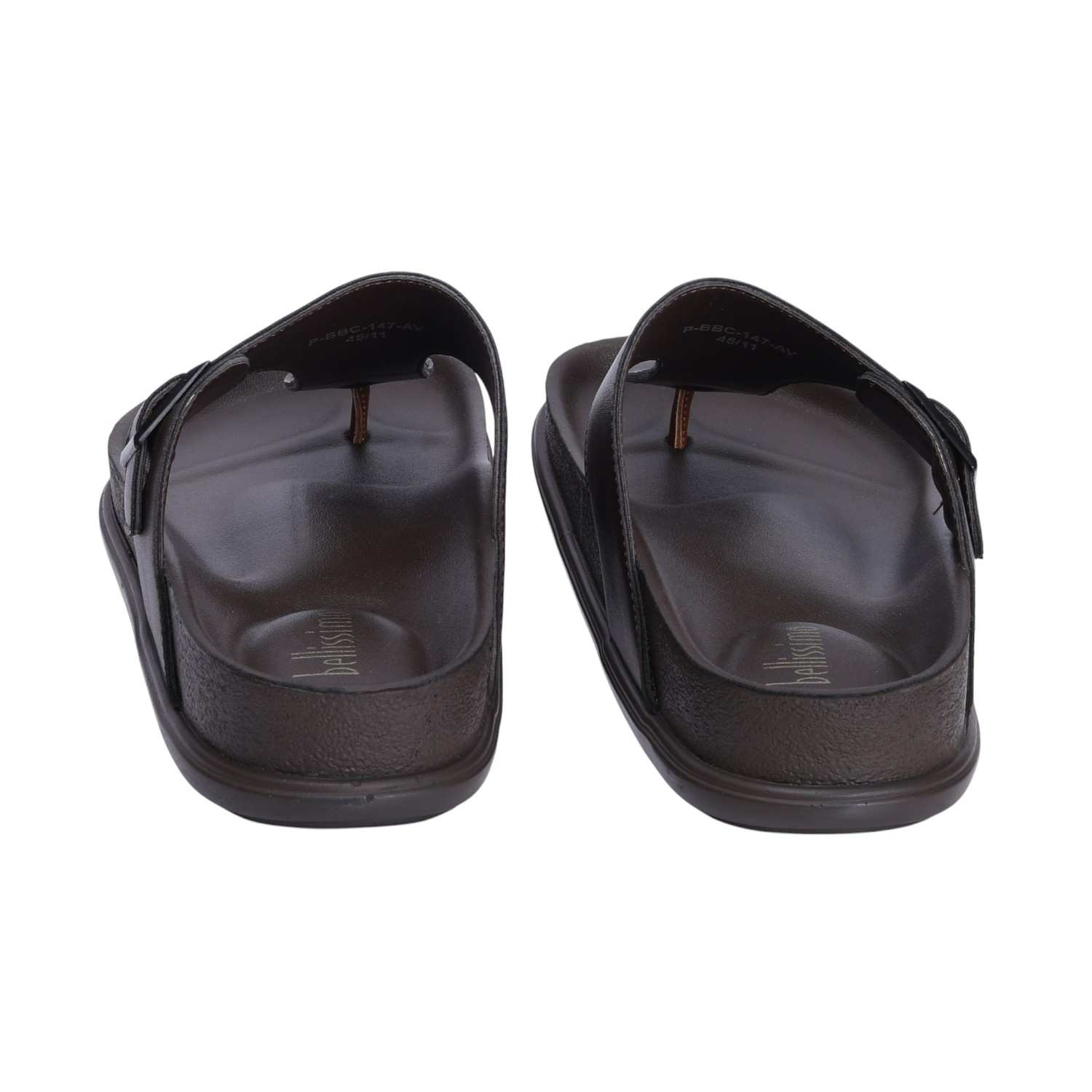 Men Brown Comfort Chappals