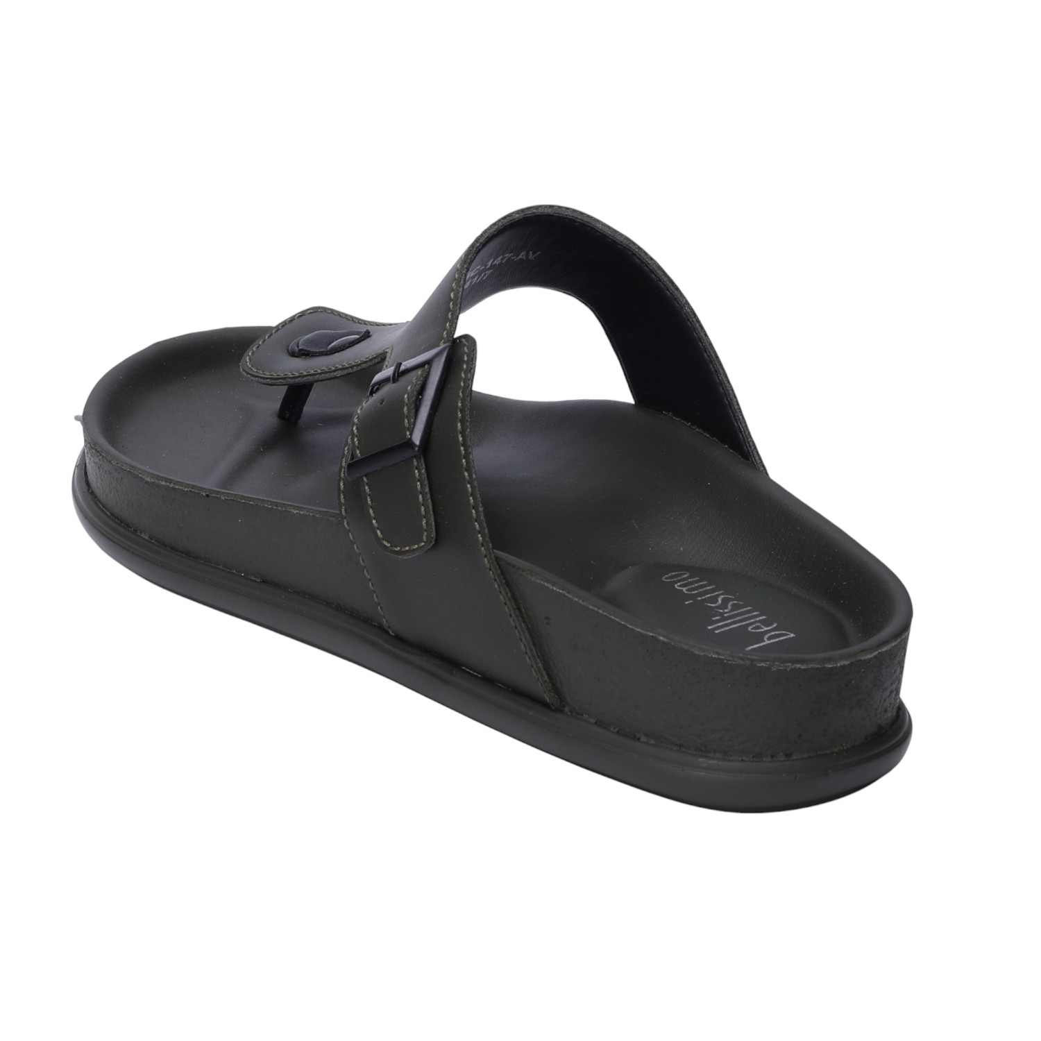 Men Green Comfort Chappals