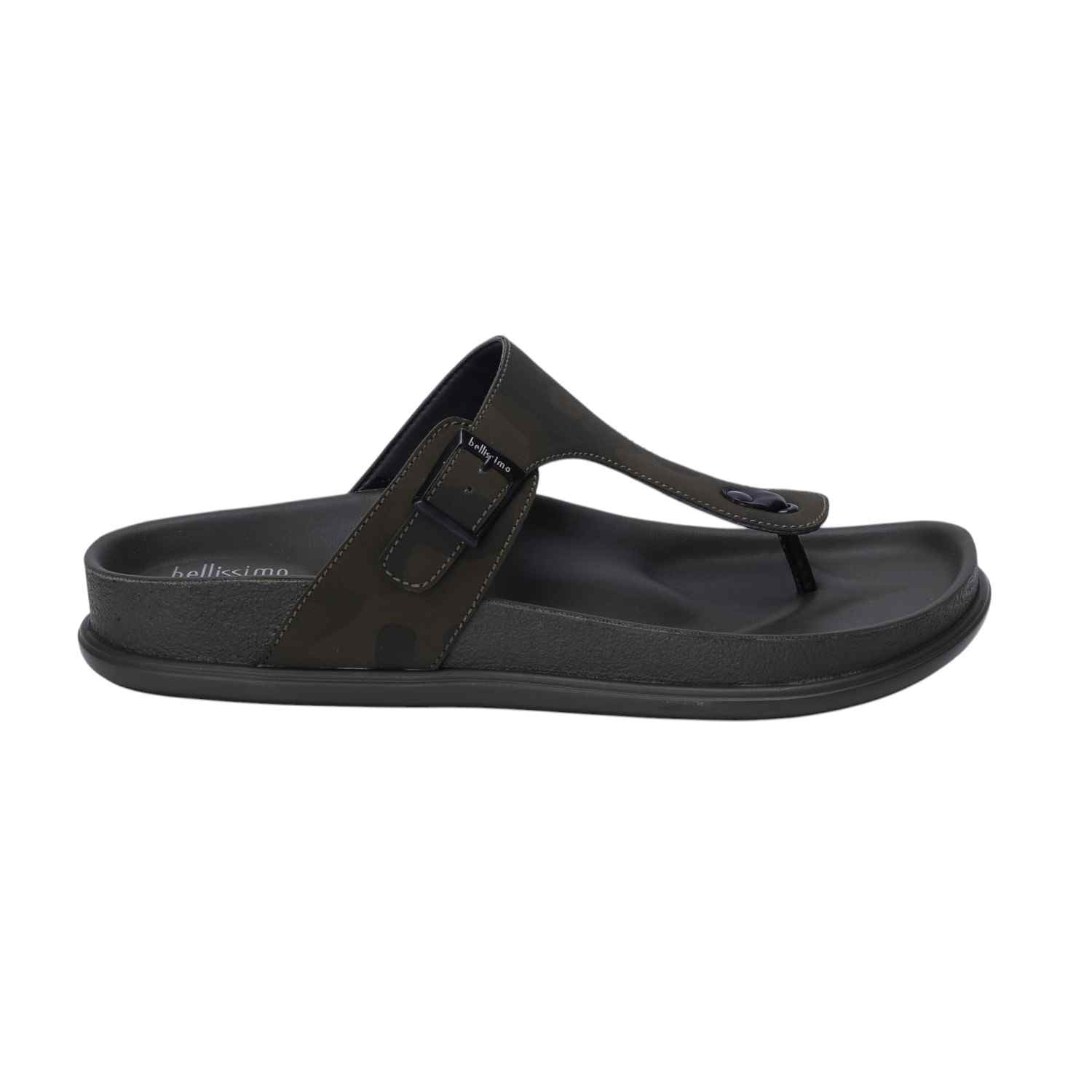 Men Green Comfort Chappals