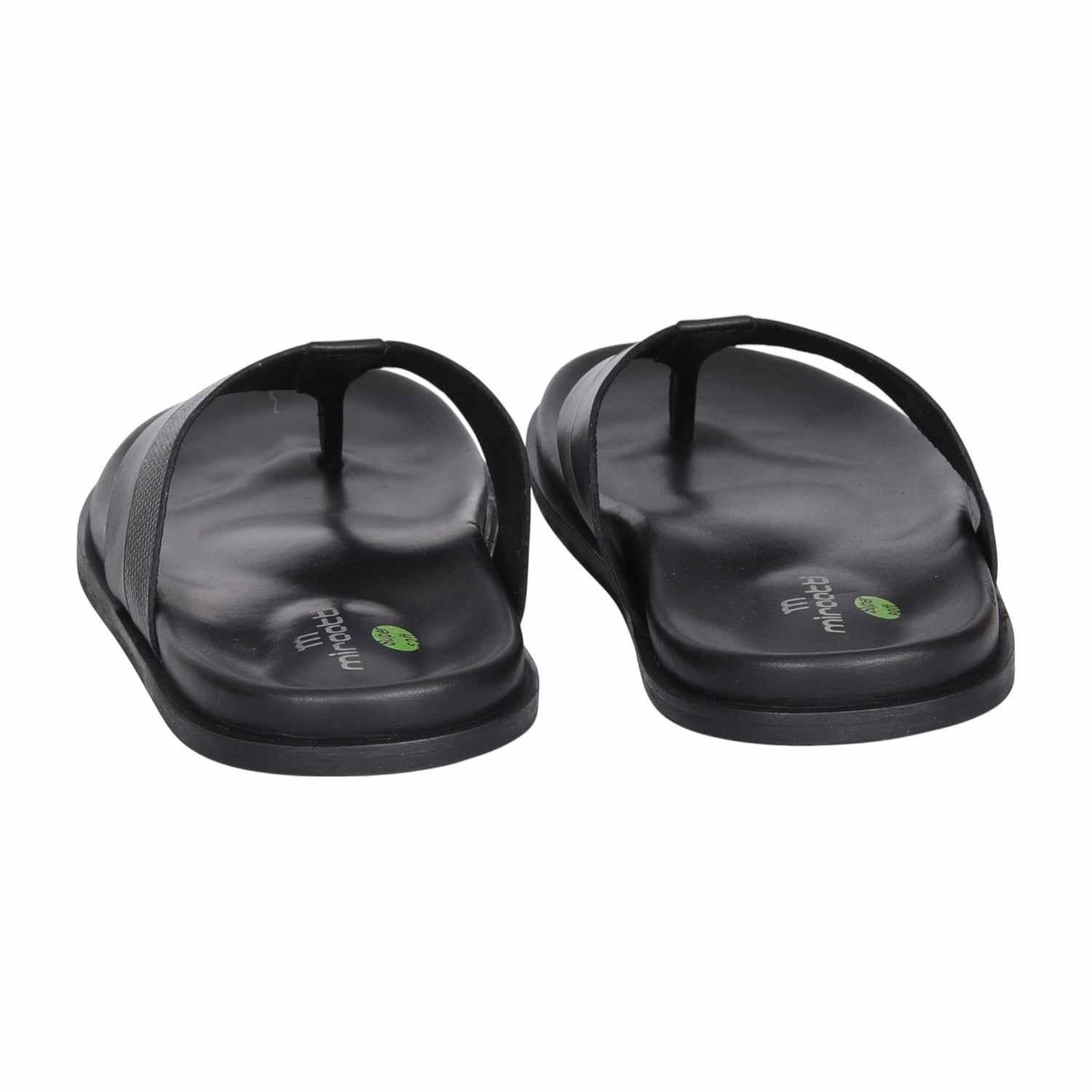 Men Minimalist Black Sandals