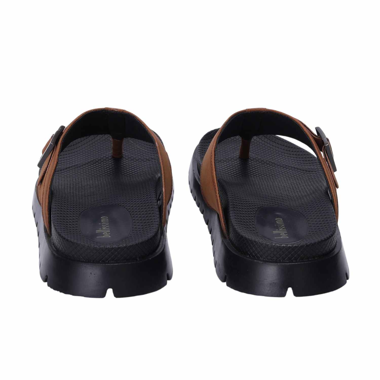 Men Tan Comfort Chappals