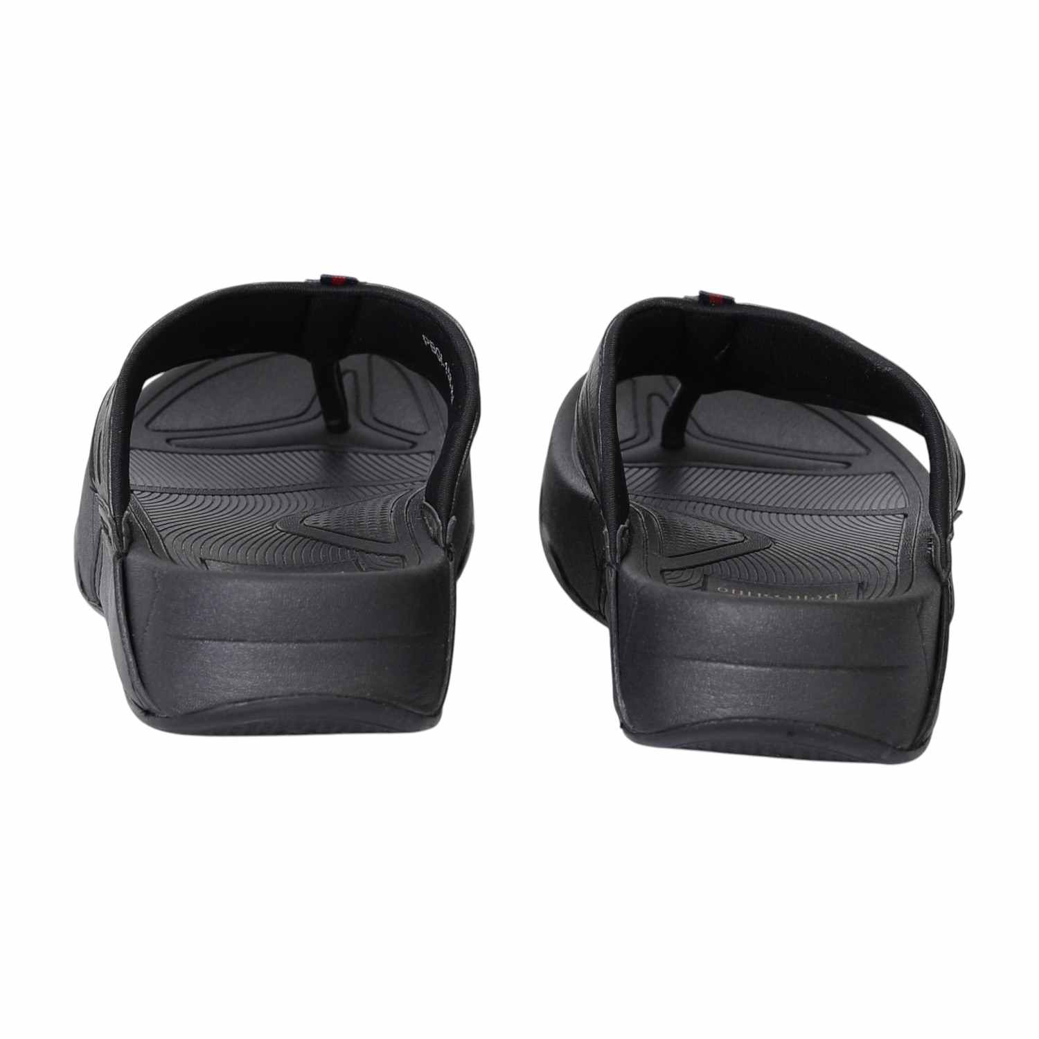 Men’s Black Contour-Comfort Thong Sandals