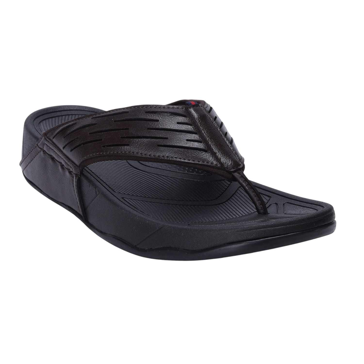 Men Brown CASUAL Chappals