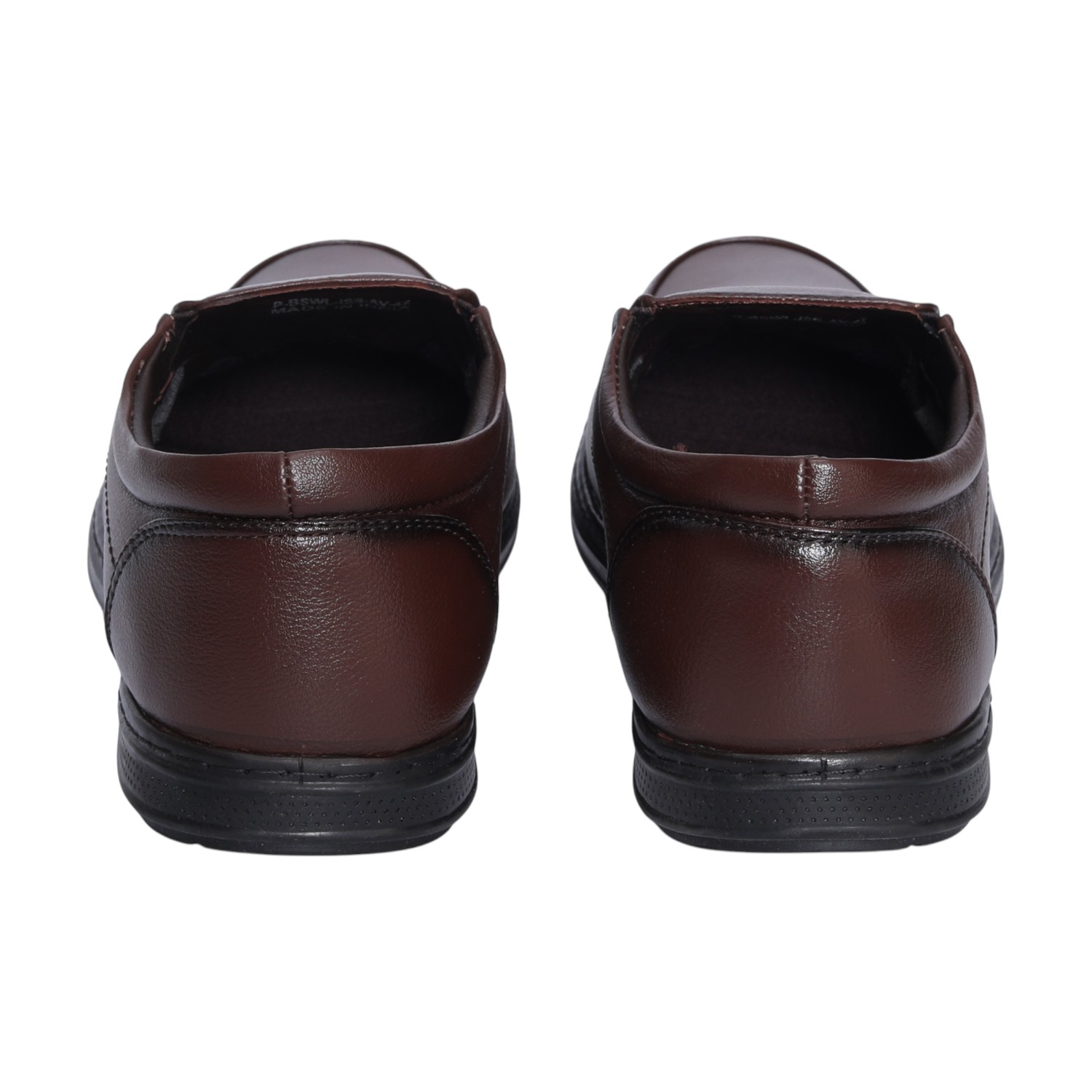 Men Brown Formal Slip-On Shoes