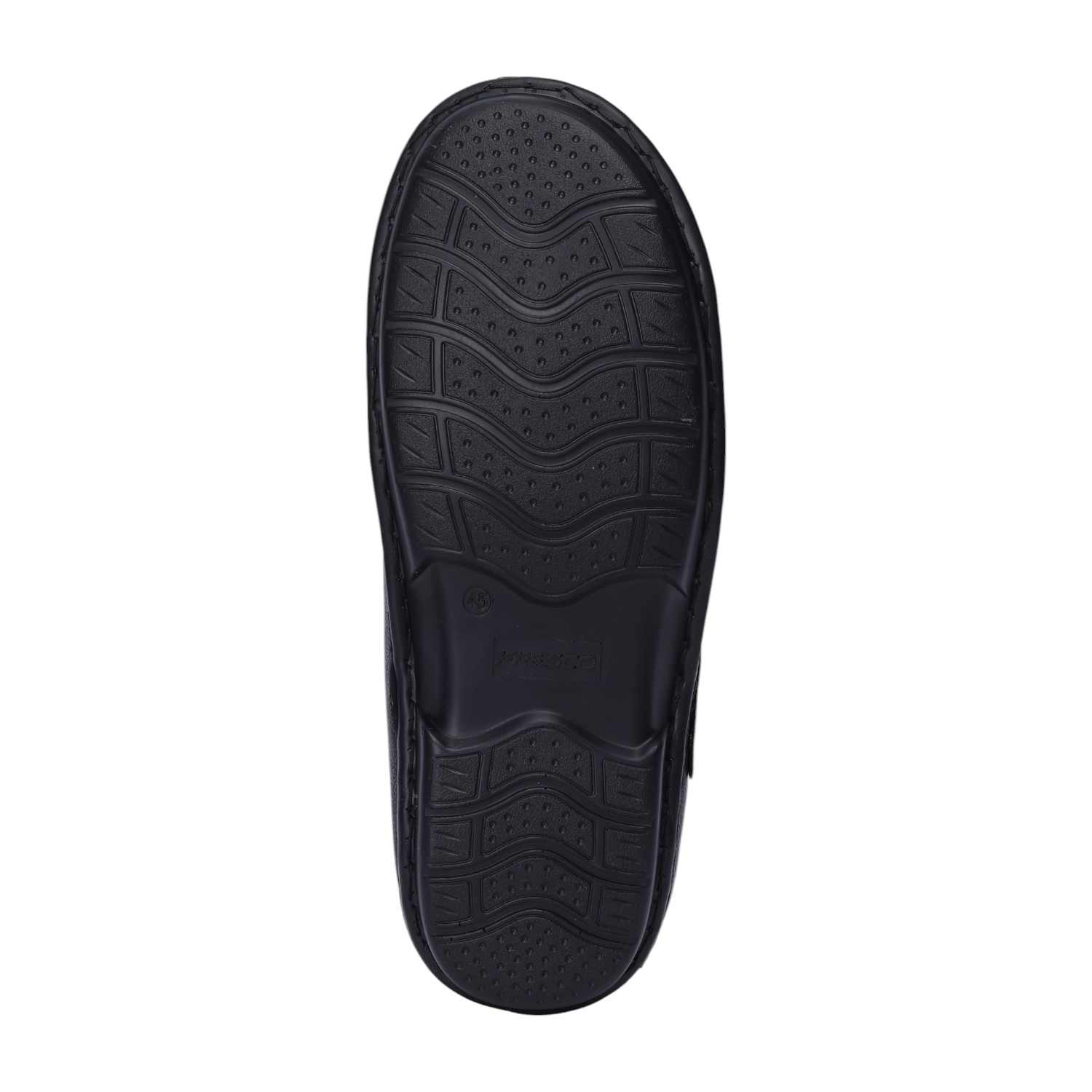 Men Black Comfort Chappals