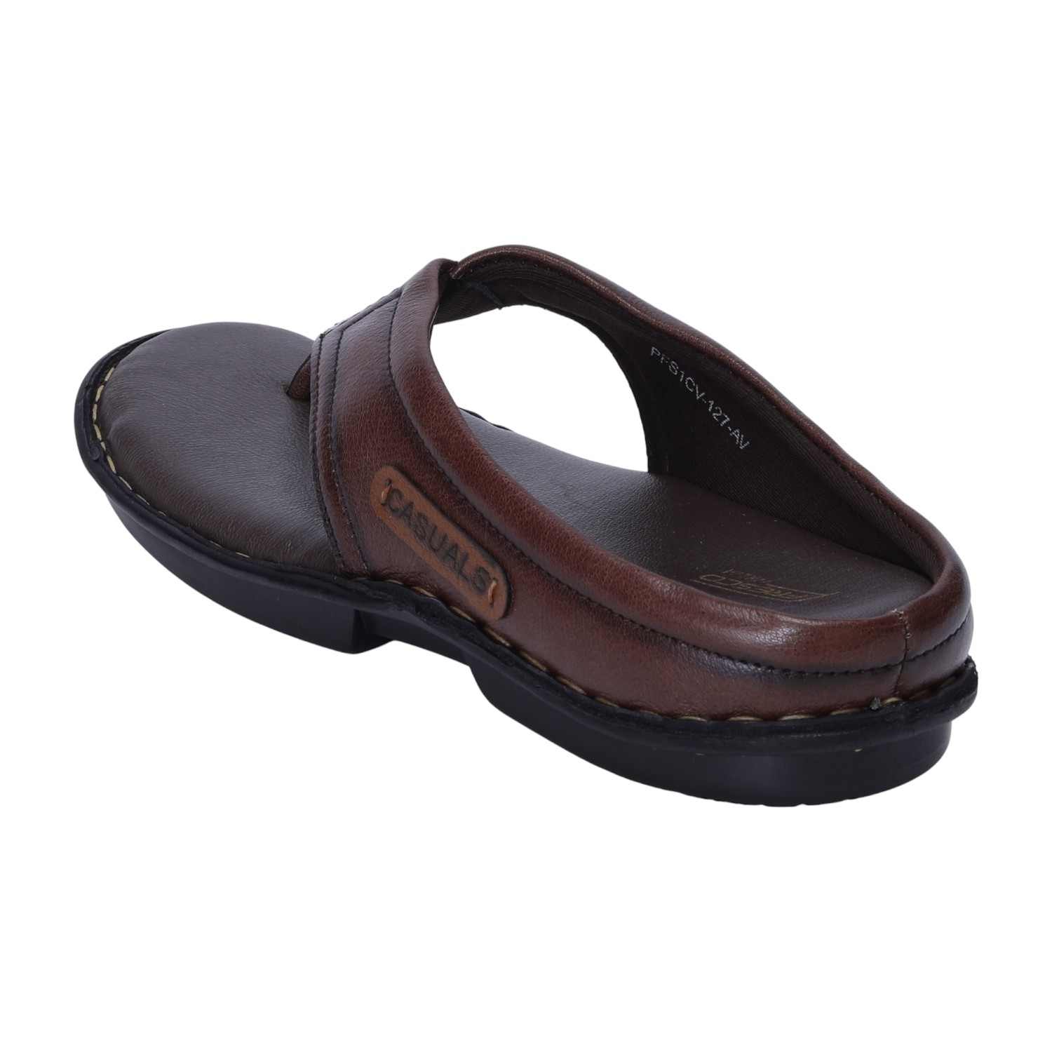 Men Brown Comfort Chappals