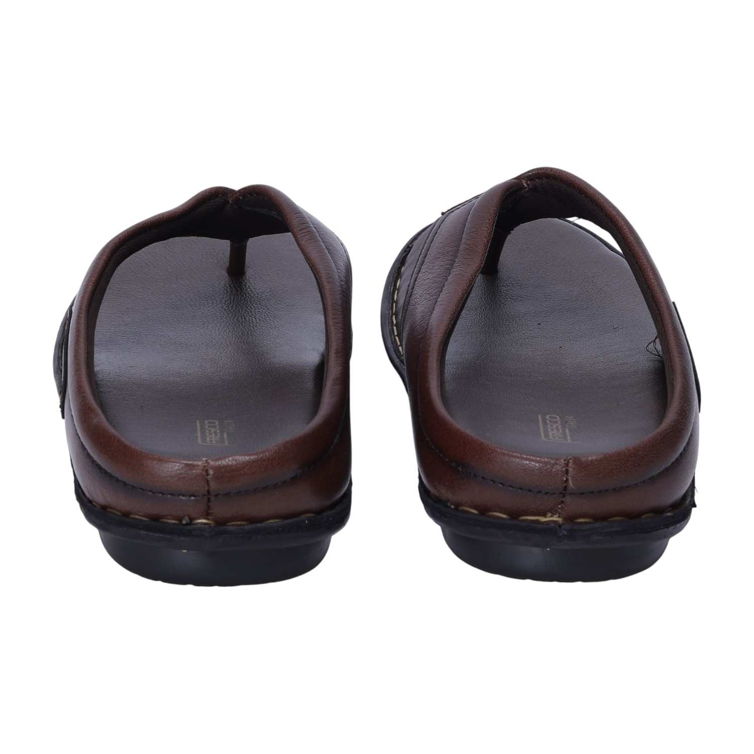 Men Brown Comfort Chappals