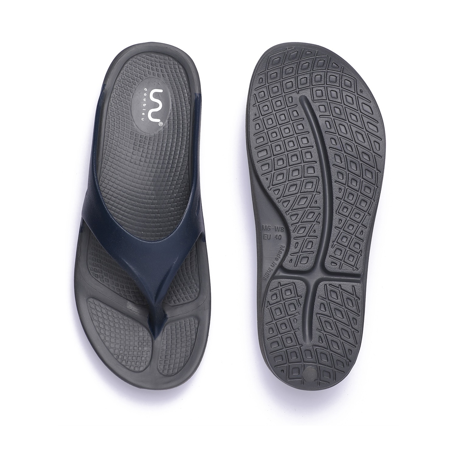 Comfortable & Light Weight Grey Flip Flops for Men