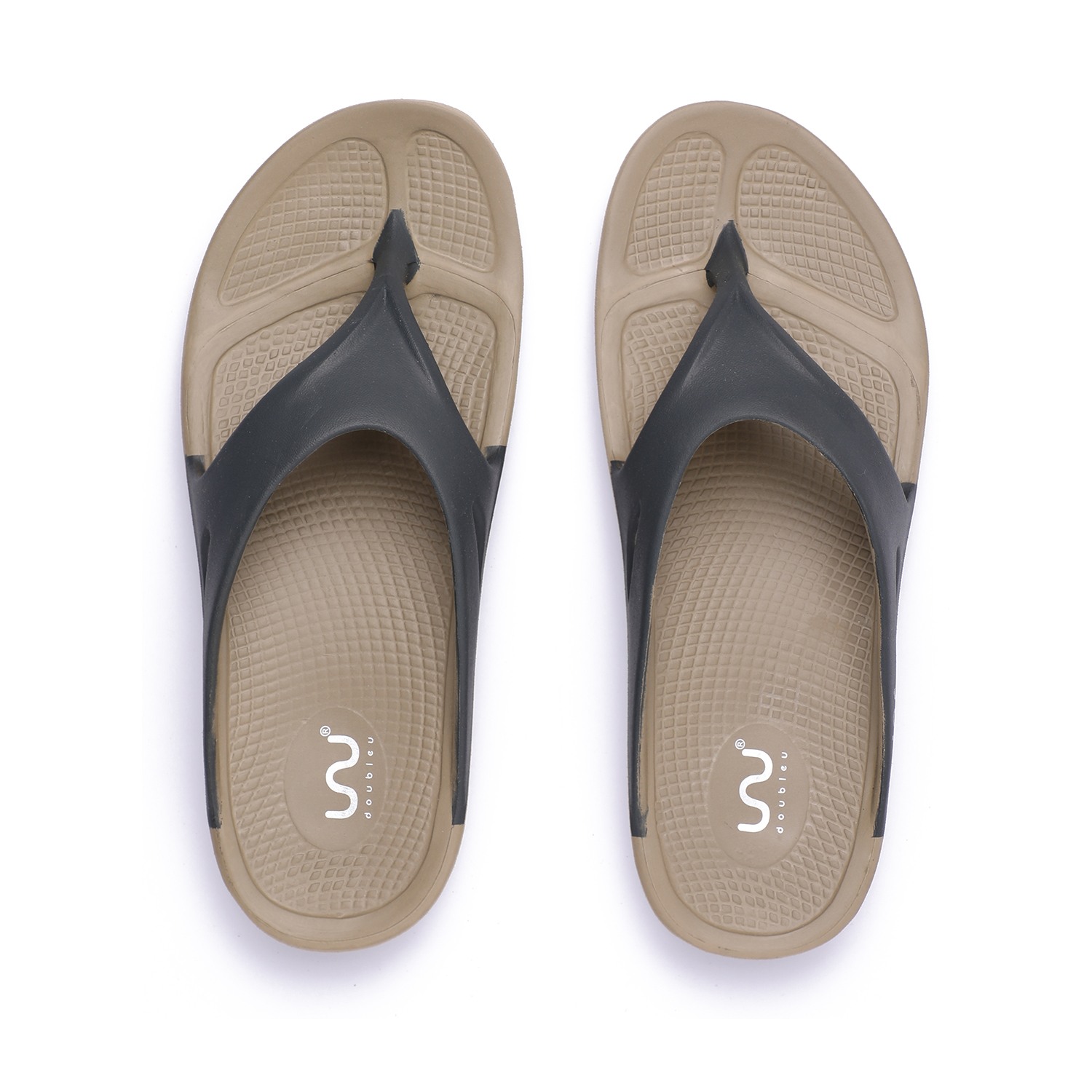 Comfortable & Light Weight Grey flip flops for Men