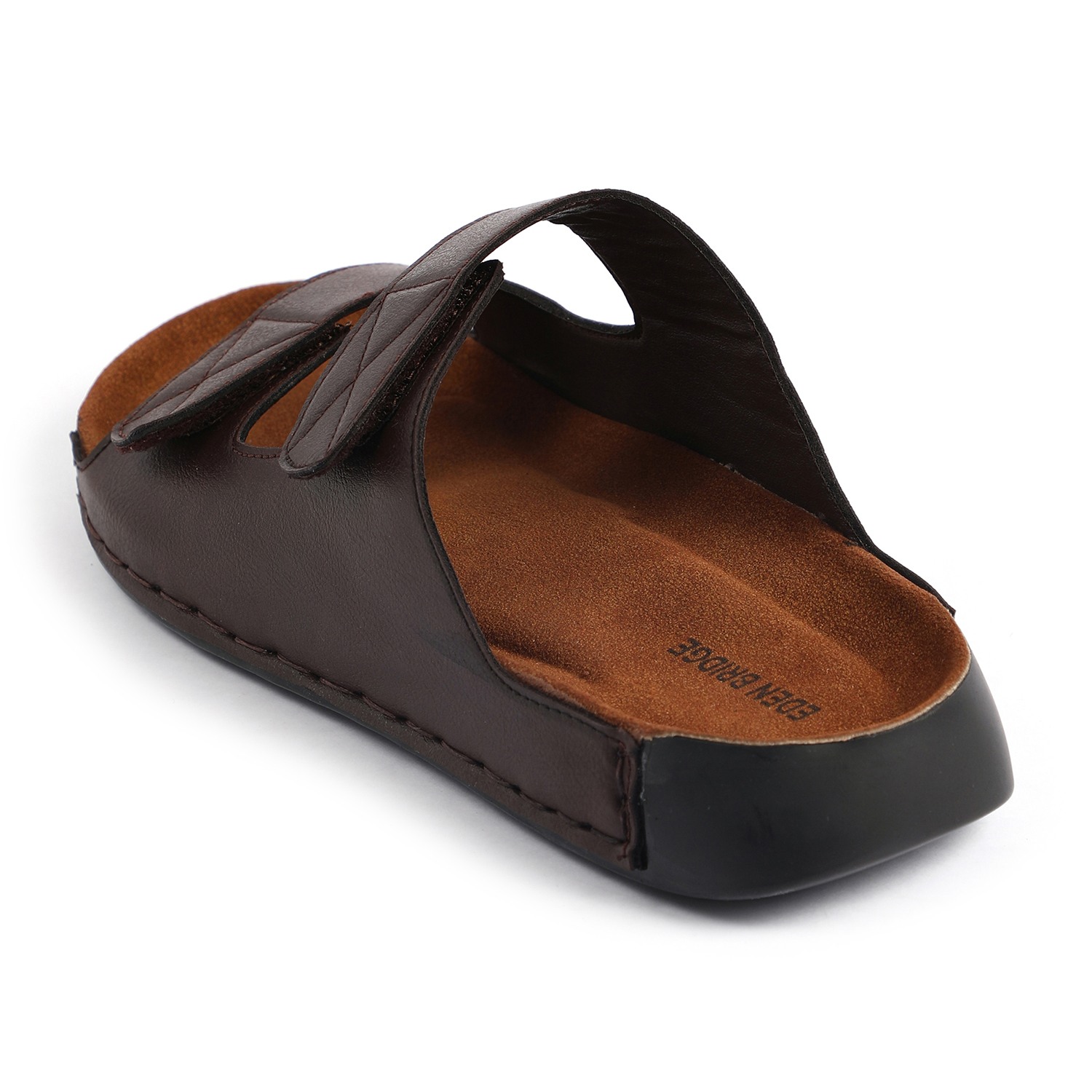 Men Brown Slidders