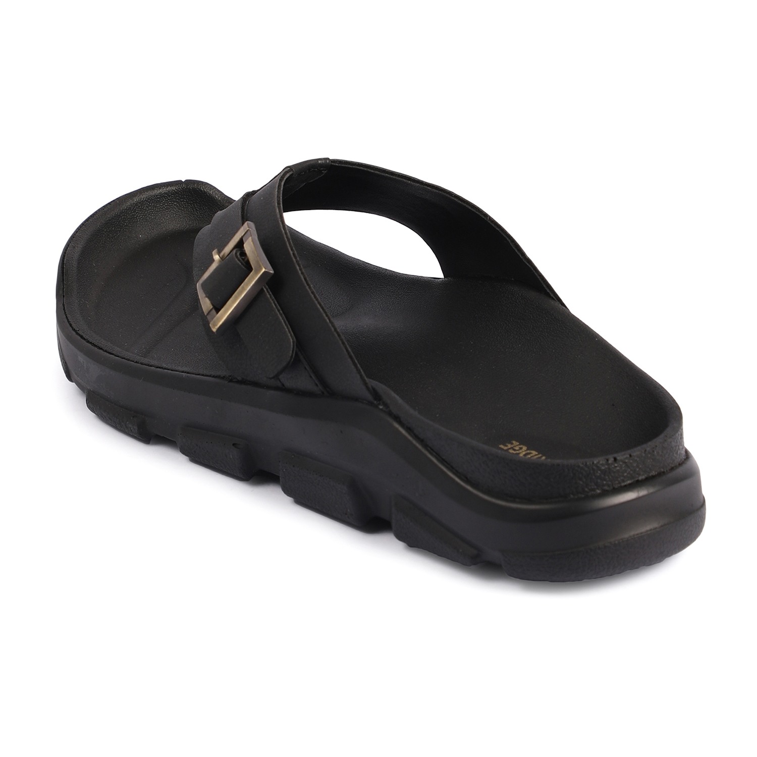 Men Black Slippers