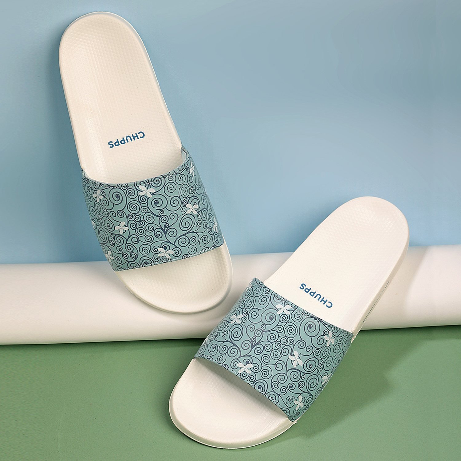 Dream Blue Women's Casual Slider & Flipflop