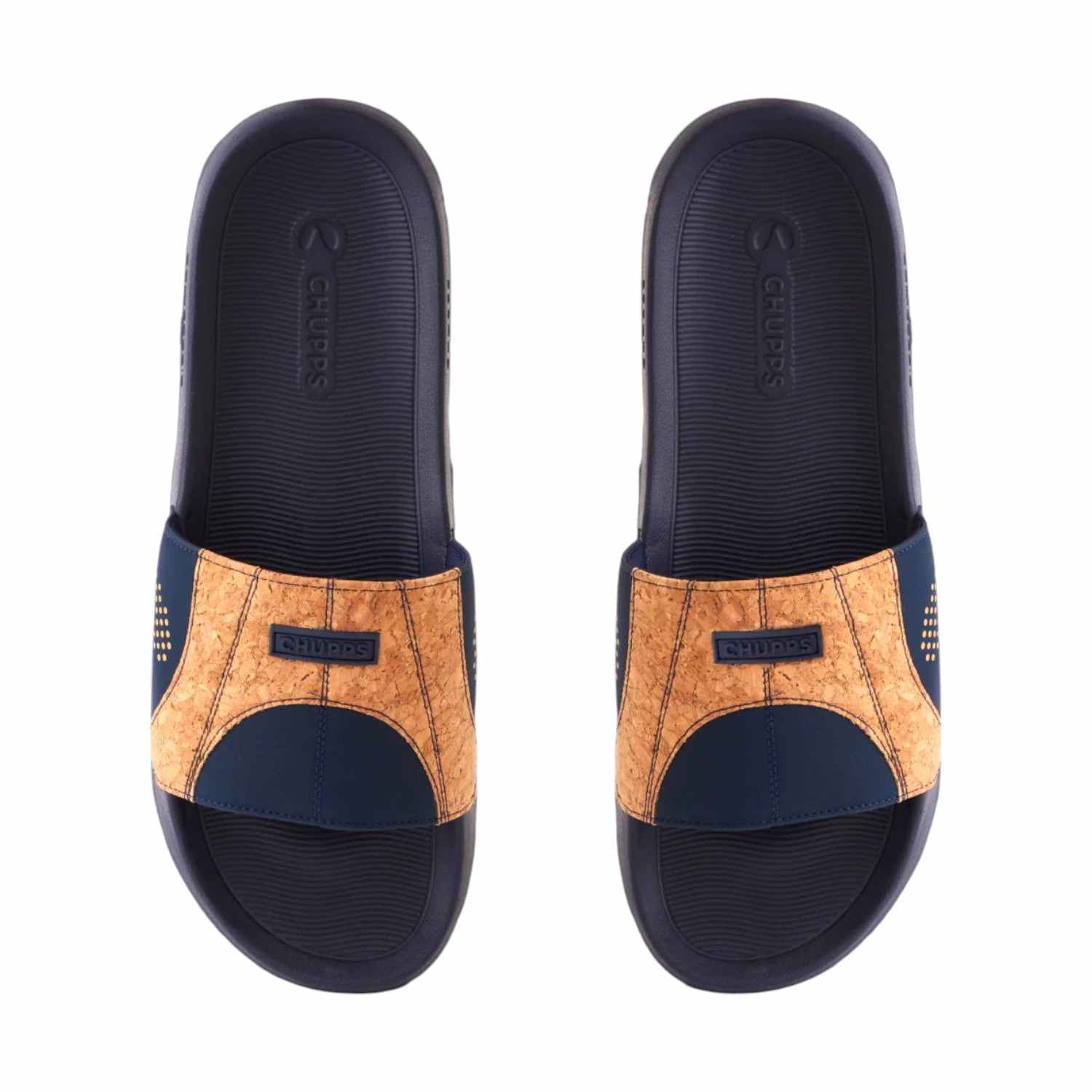 Chupps | Arc Navy Men's Casual Slider & Flipflop|6