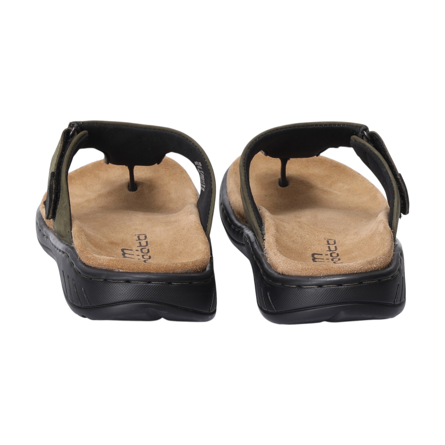 Men Tan Leather Comfort Chappal