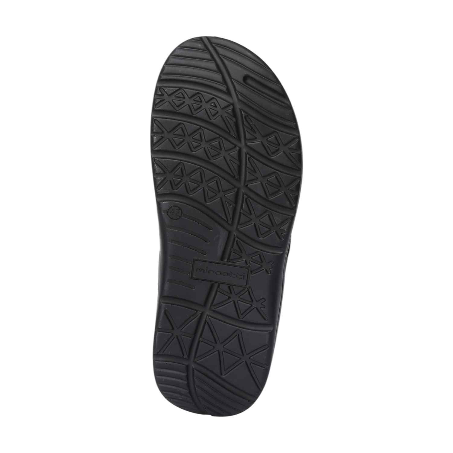 Men Brown Leather Comfort Chappal