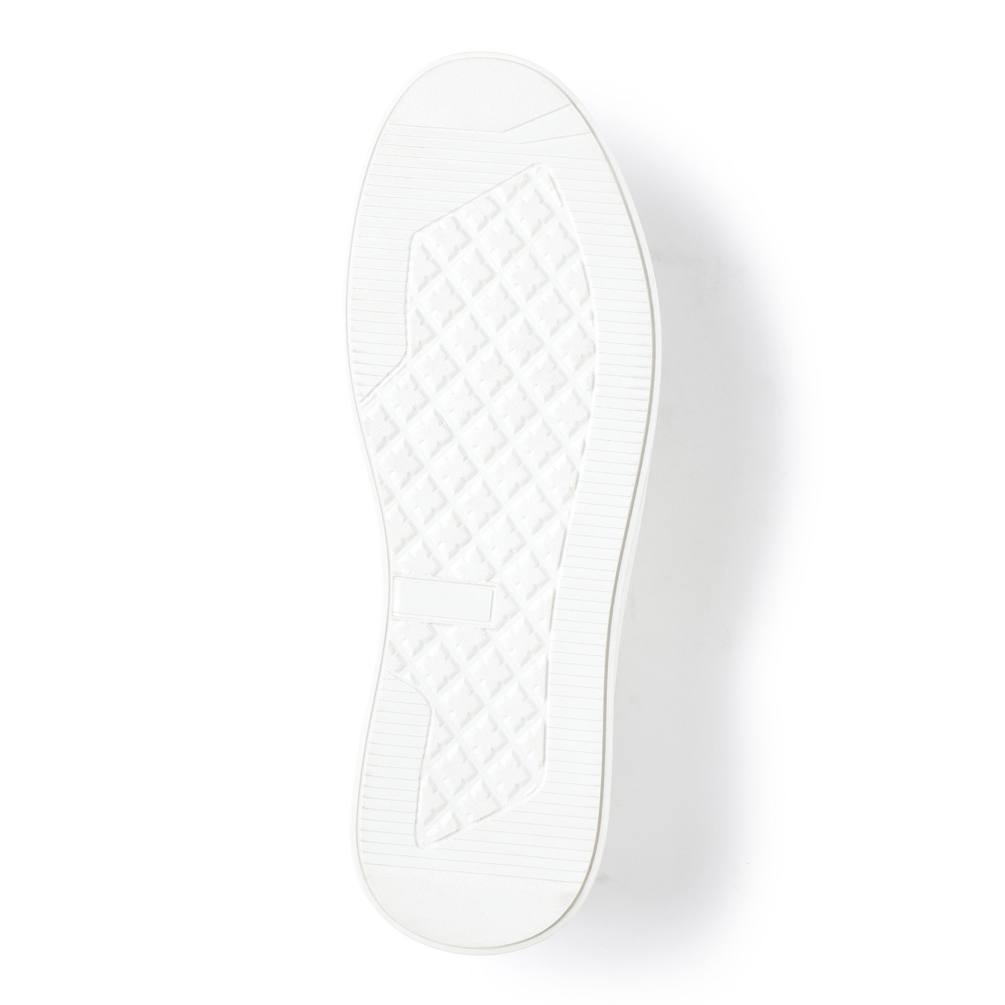 White Mens Lace Up Sneakers