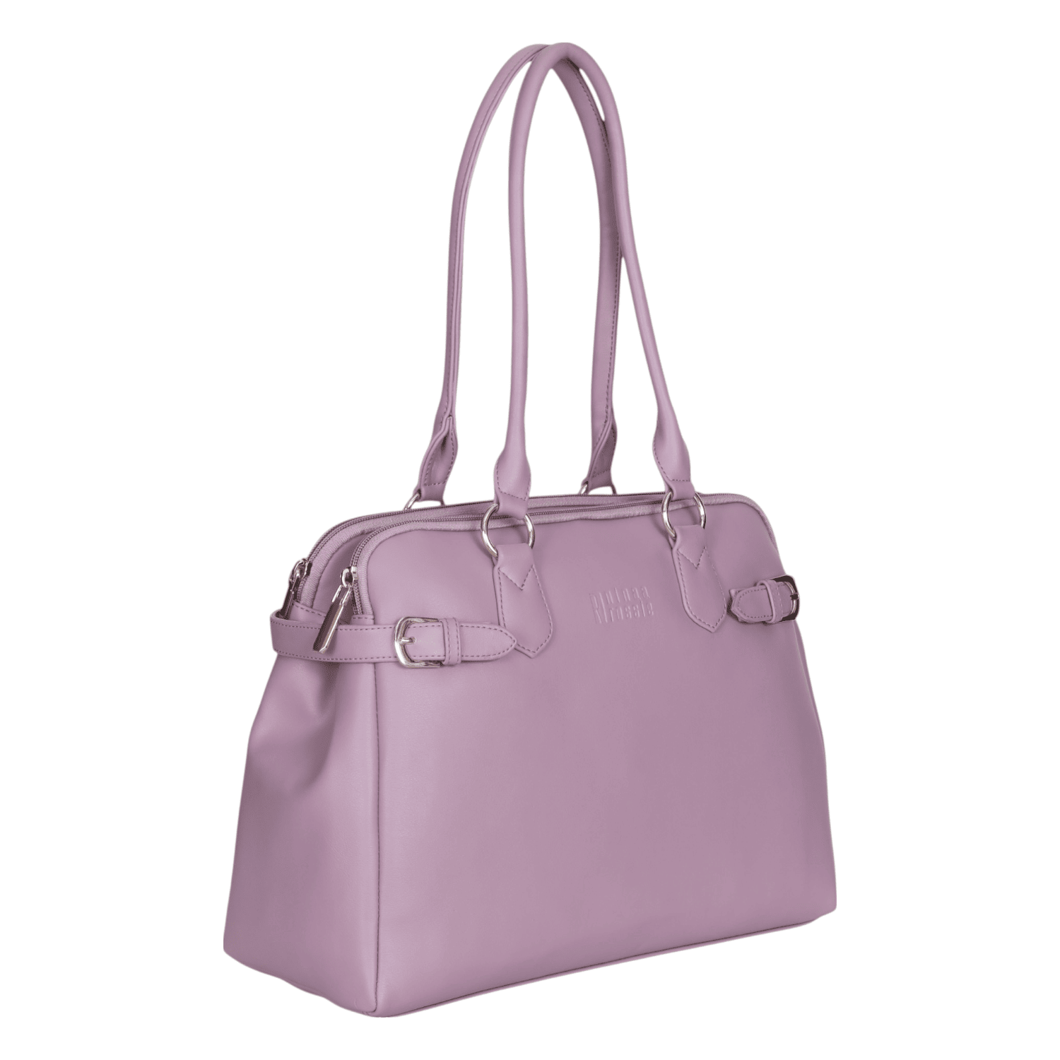 Ninaa Rossie Work-Ready Mauve Satchel
