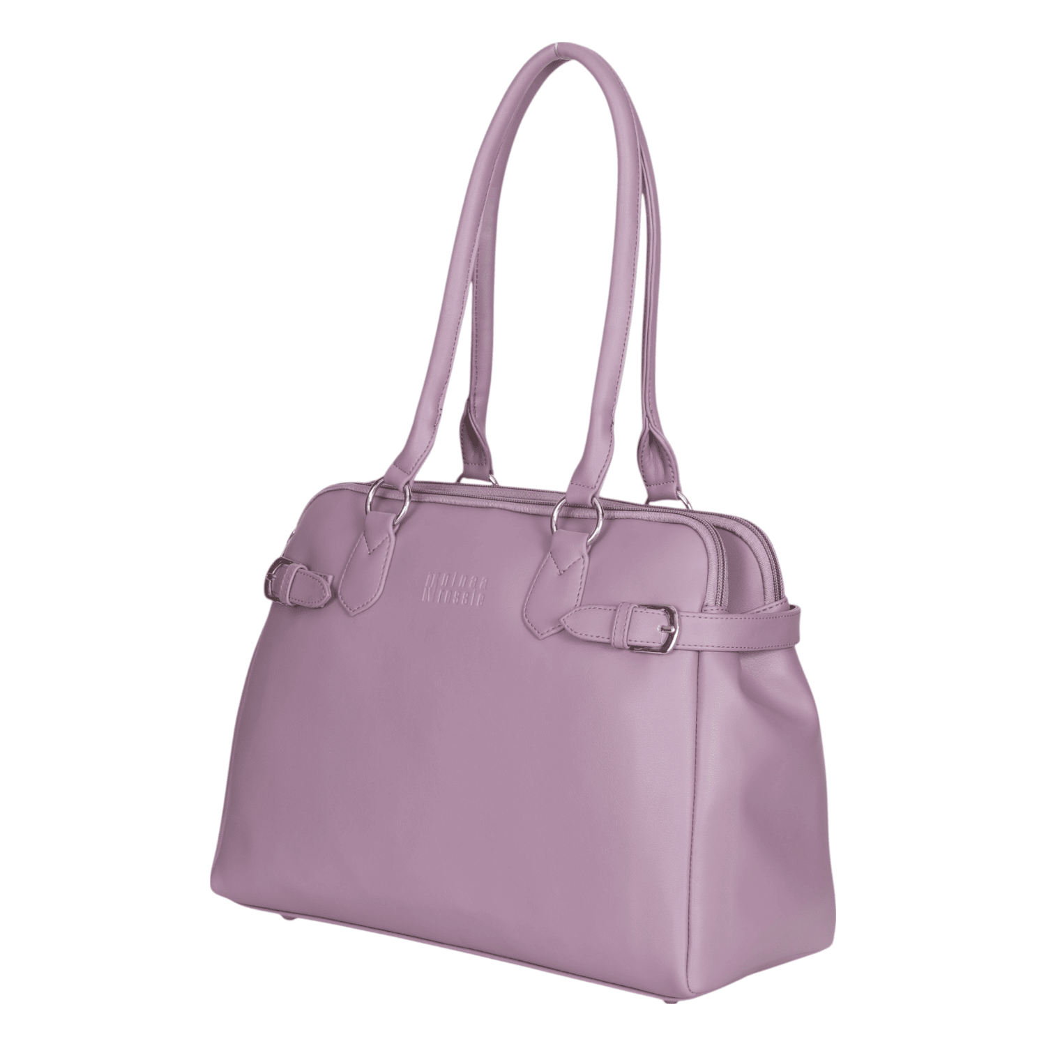 Ninaa Rossie Work-Ready Mauve Satchel