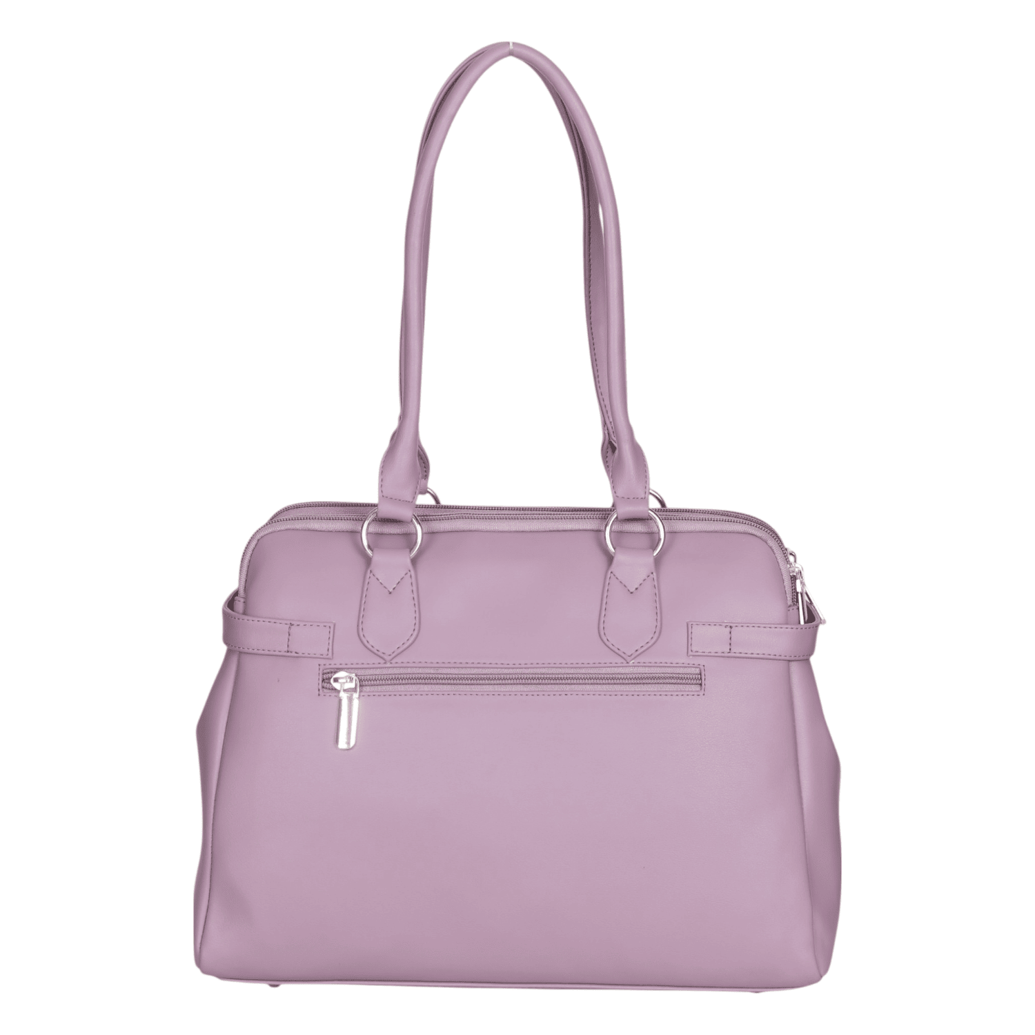 Ninaa Rossie Work-Ready Mauve Satchel