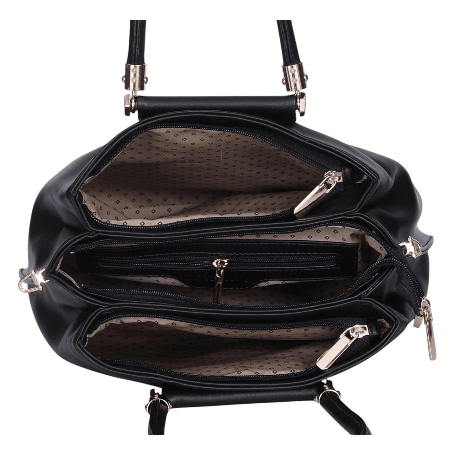 Ninaa Rossie Sophisticated Black Everyday Carry-All