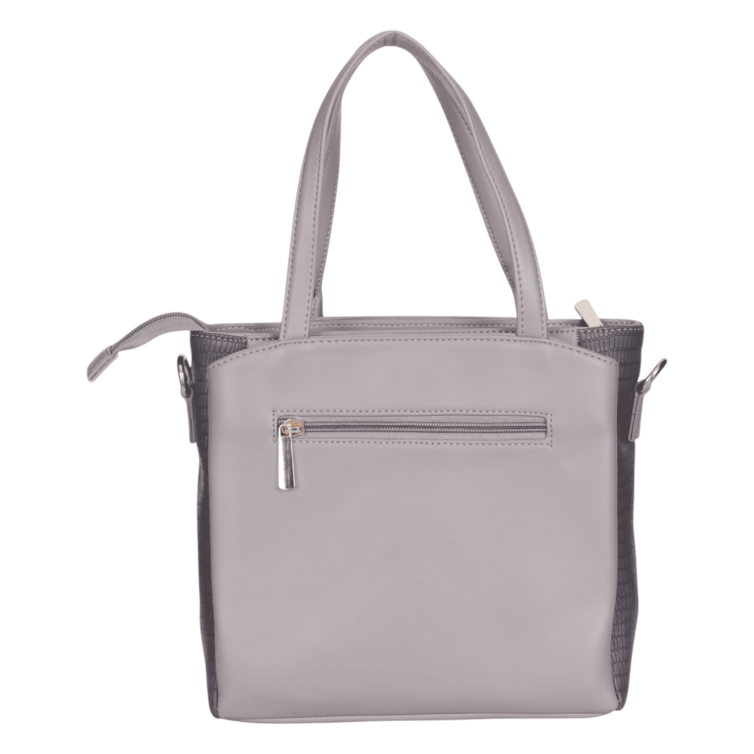 Ninaa Rossie Grey Dual-Tone Tote Bag
