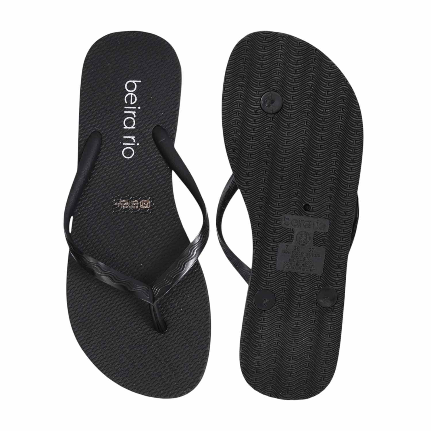 Black Classic Flip-Flops for Women