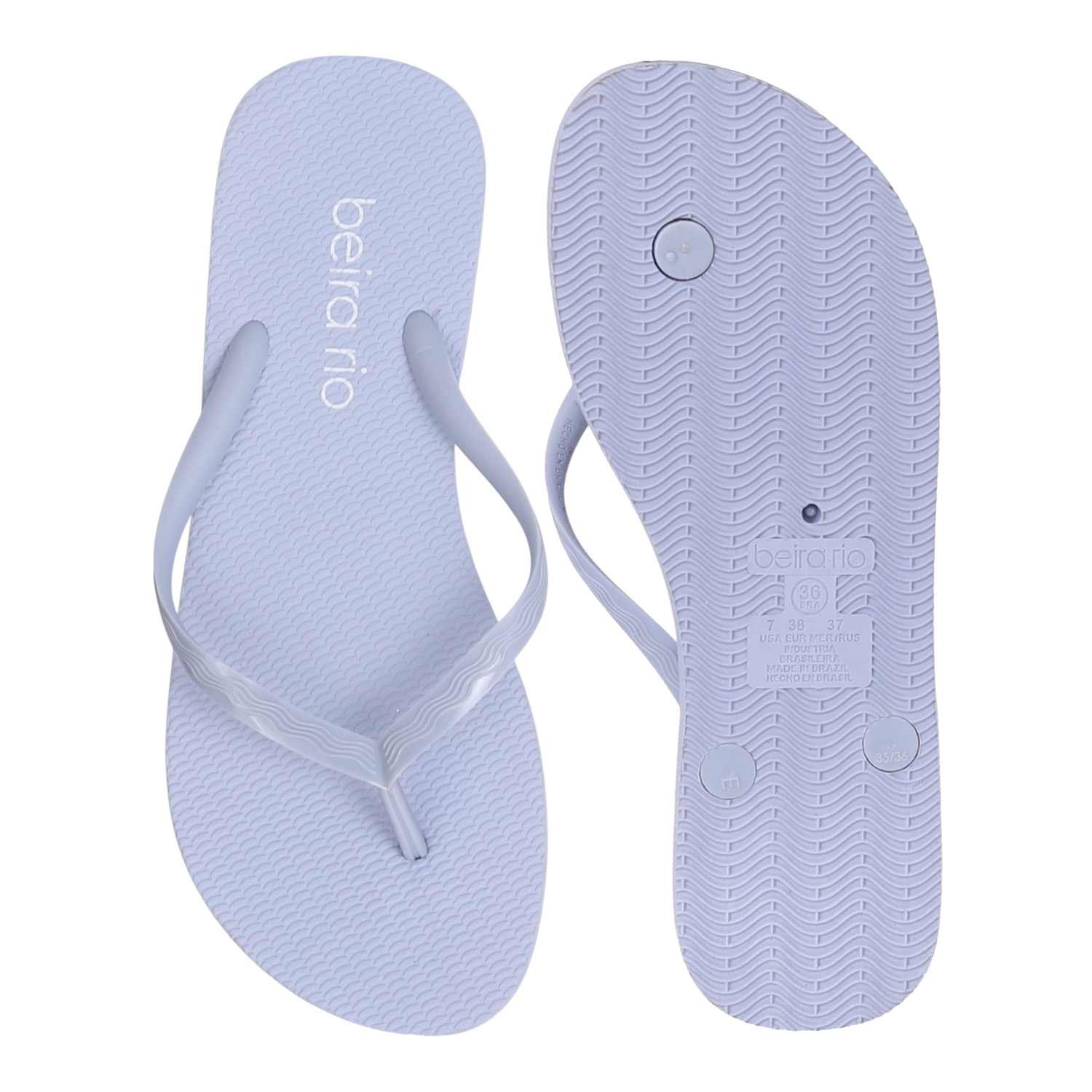 Women Blue Coastal Stride Thongs