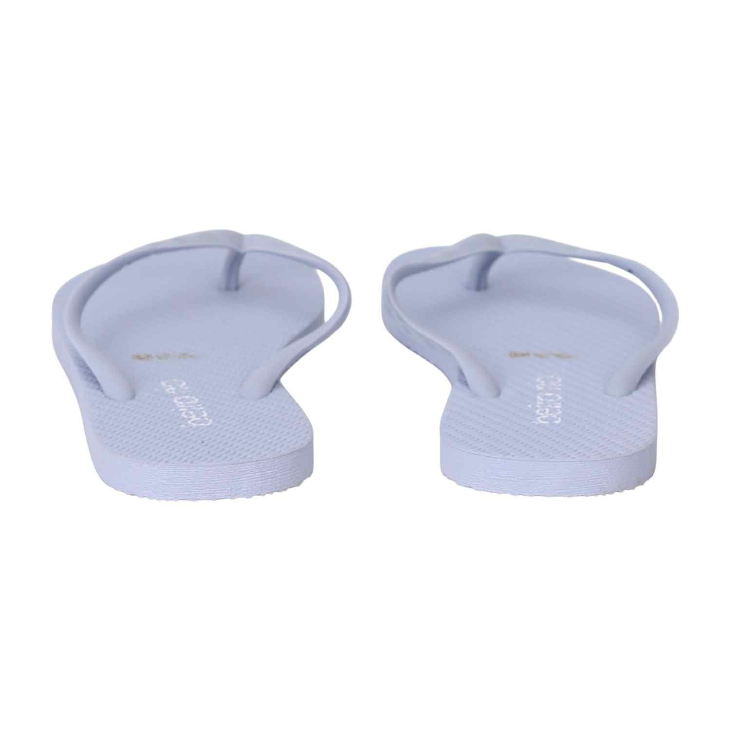 Women Blue Coastal Stride Thongs