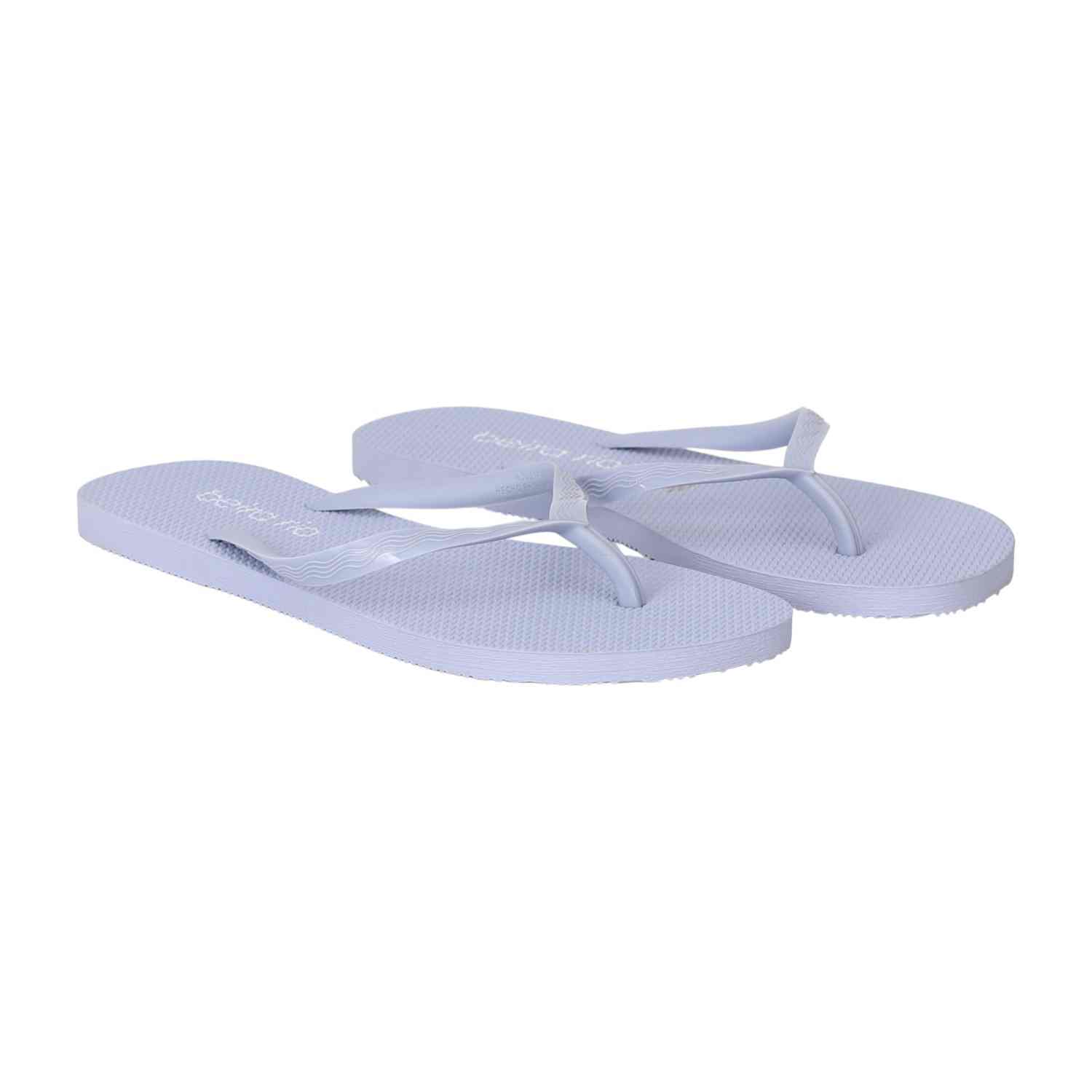 Women Blue Coastal Stride Thongs