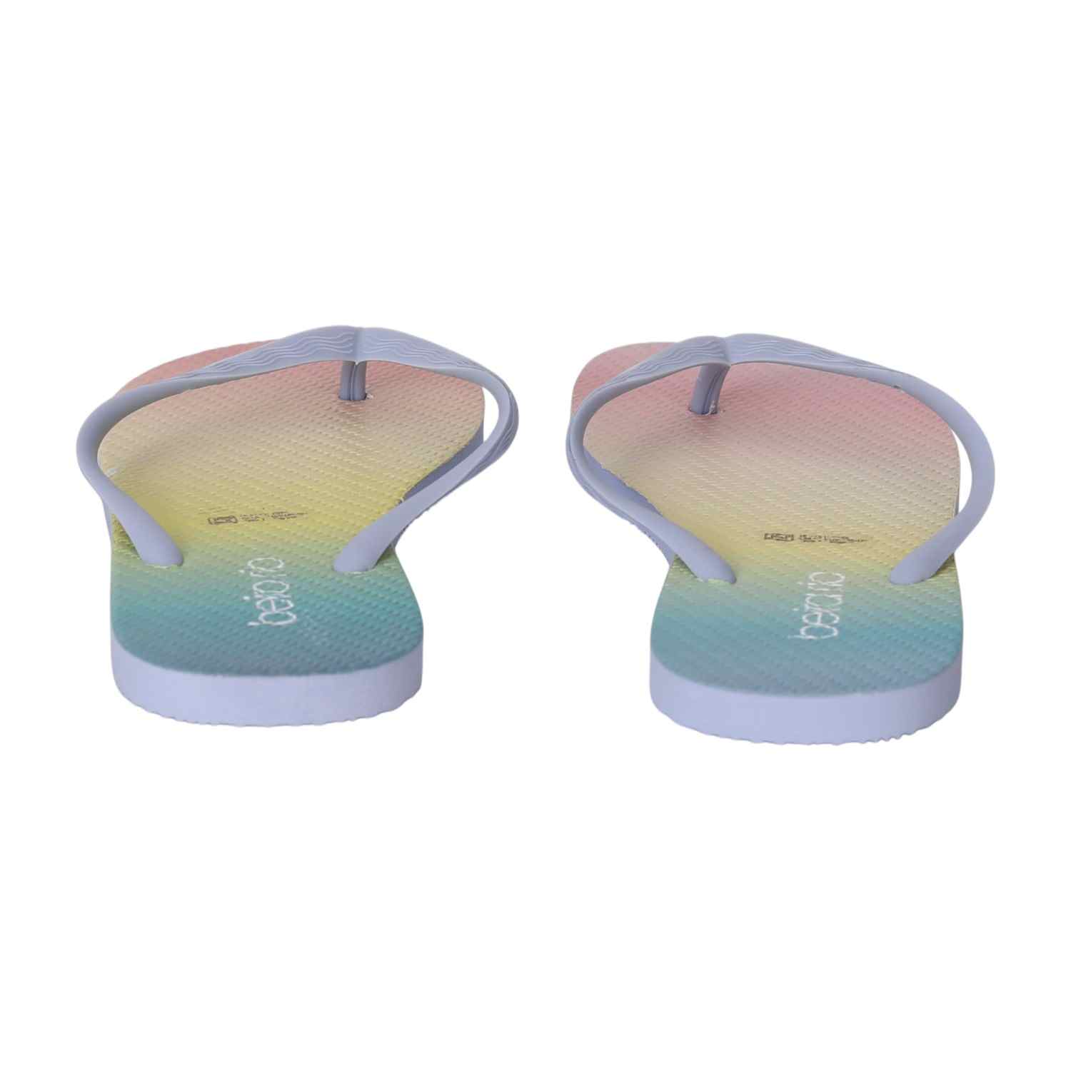 Blue  Strap Sunset Vibes Flip-Flops for Women