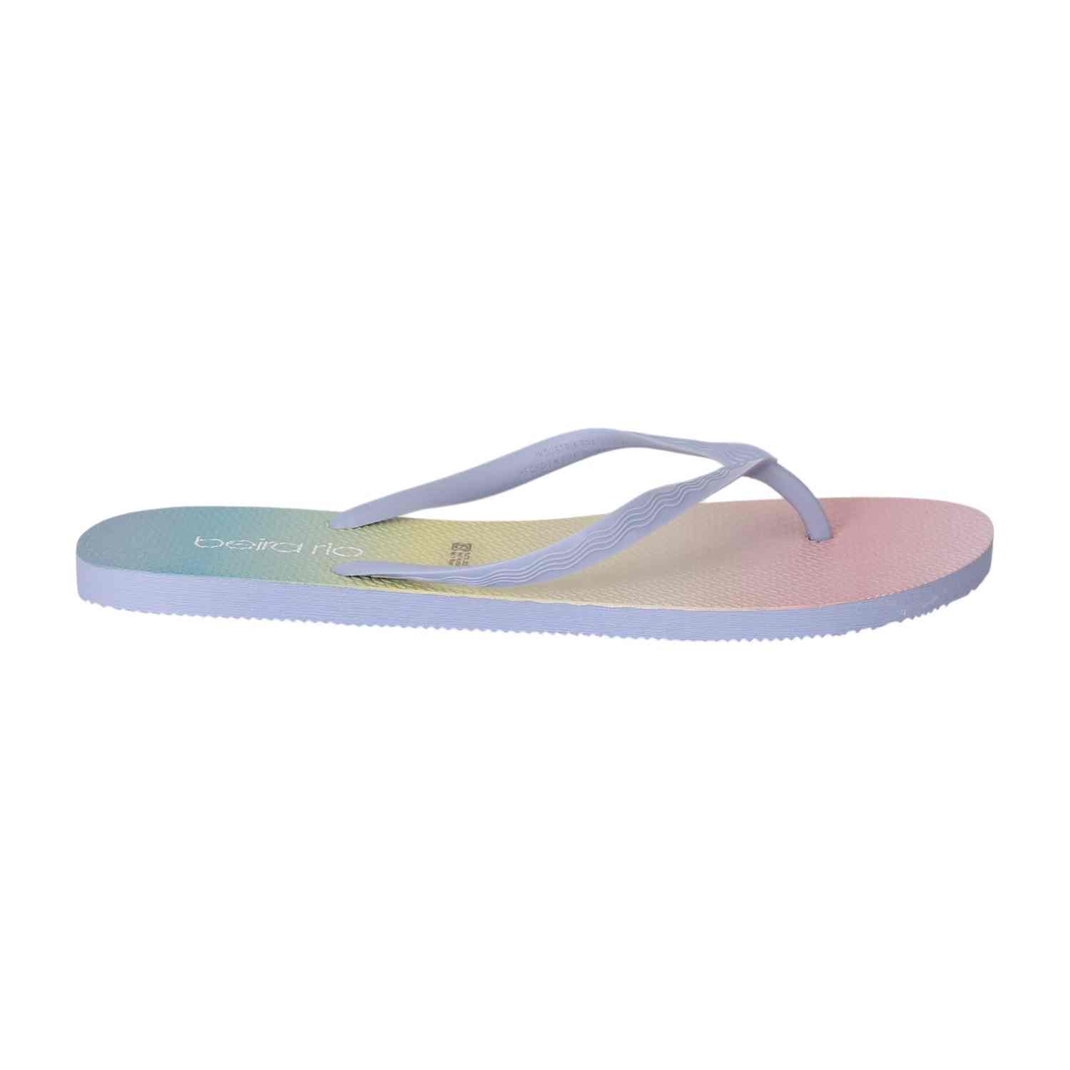 Blue  Strap Sunset Vibes Flip-Flops for Women