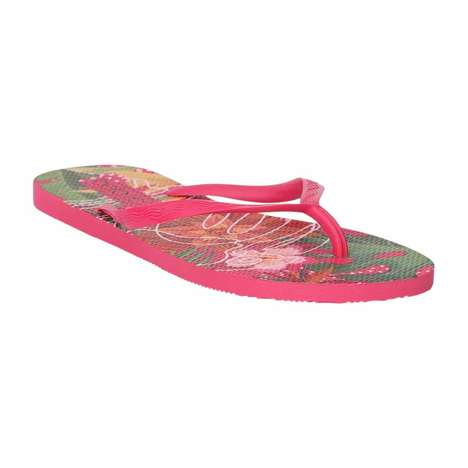 Women Pink Pebble Beach Thongs