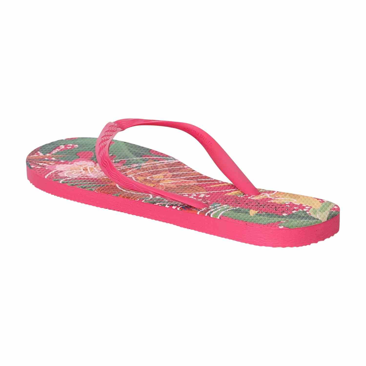 Women Pink Pebble Beach Thongs