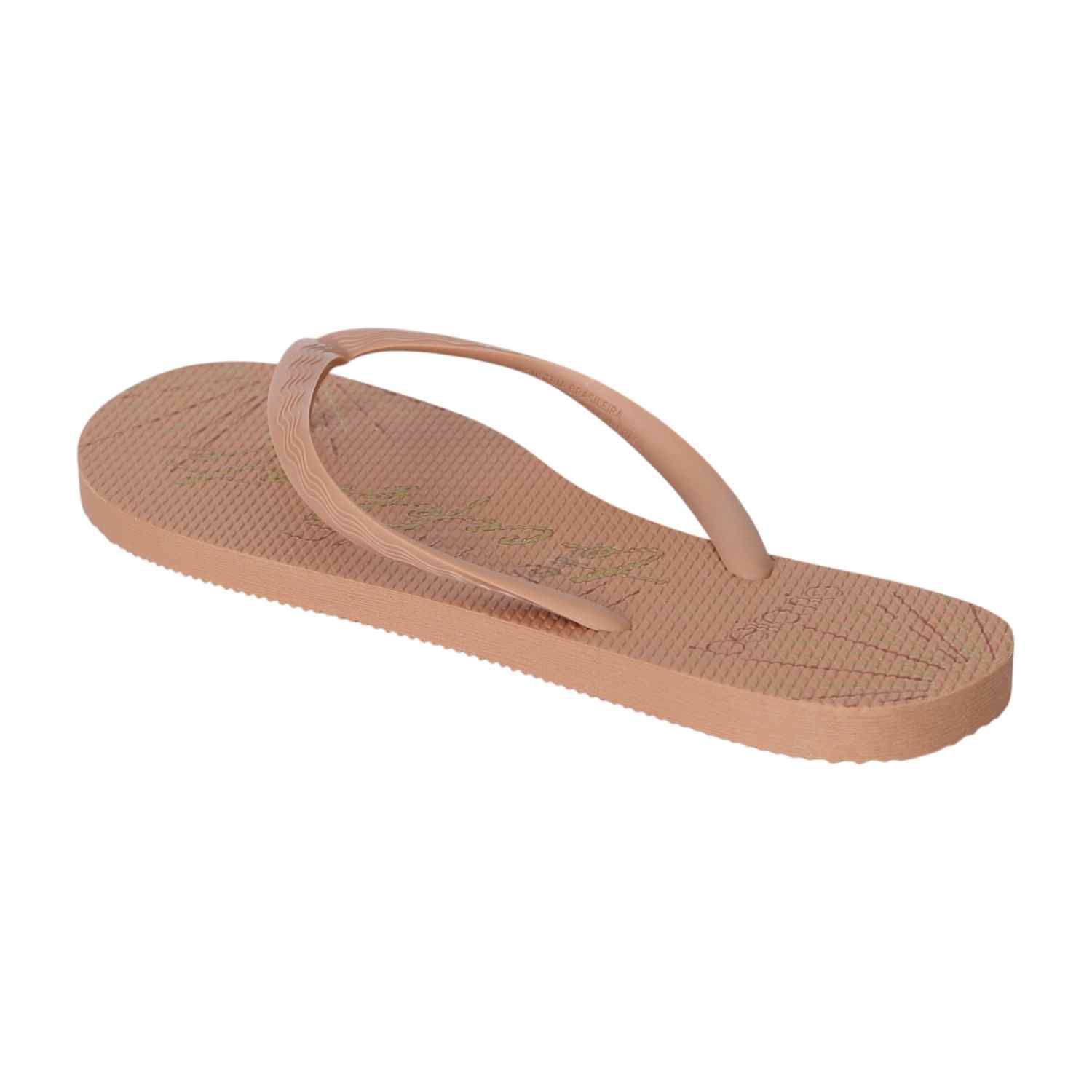 Nude Minimalist Flip-Flops for Women