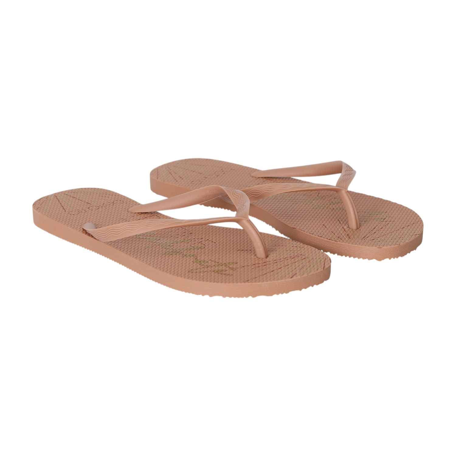 Nude Minimalist Flip-Flops for Women