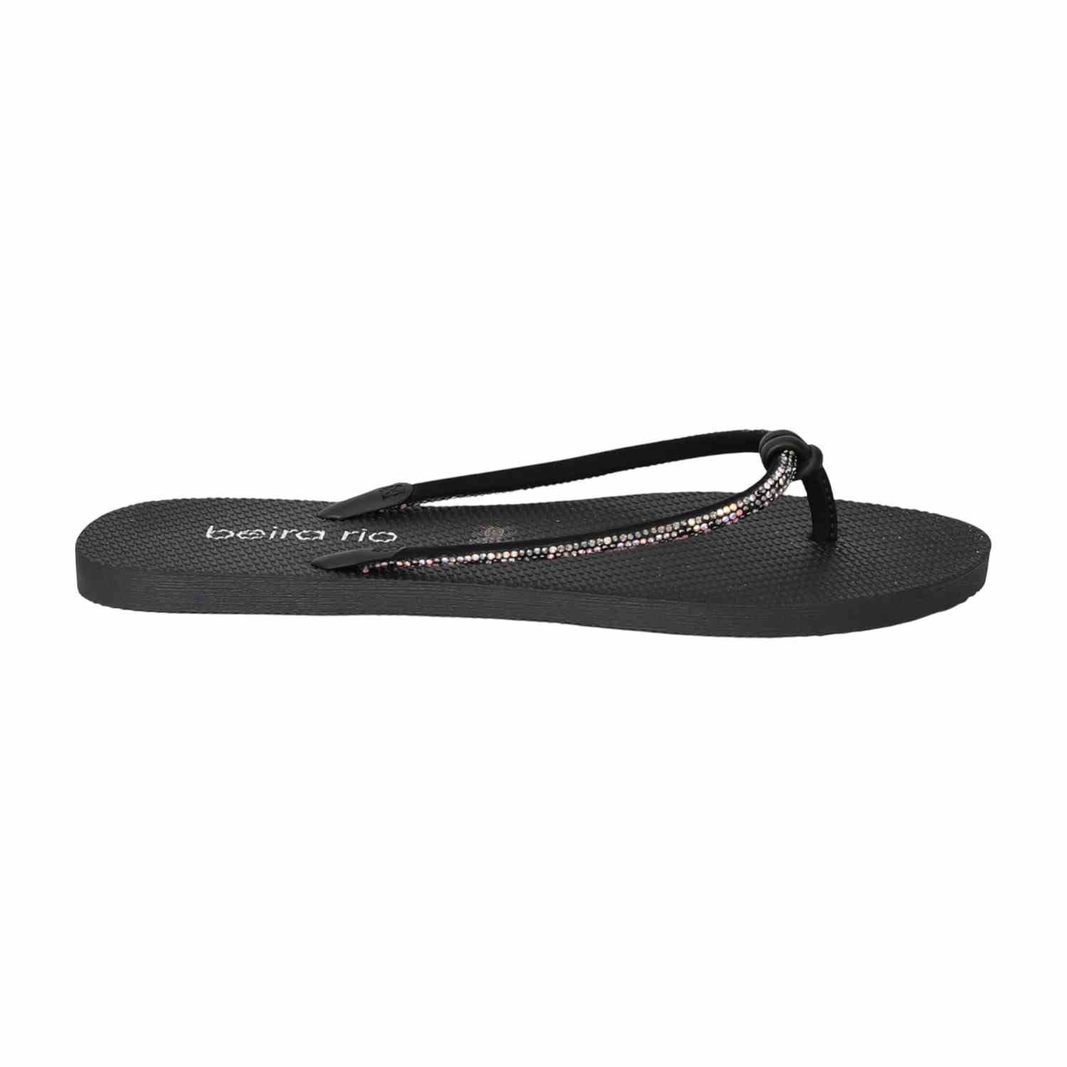 Women Black Minimalist Flip Flops