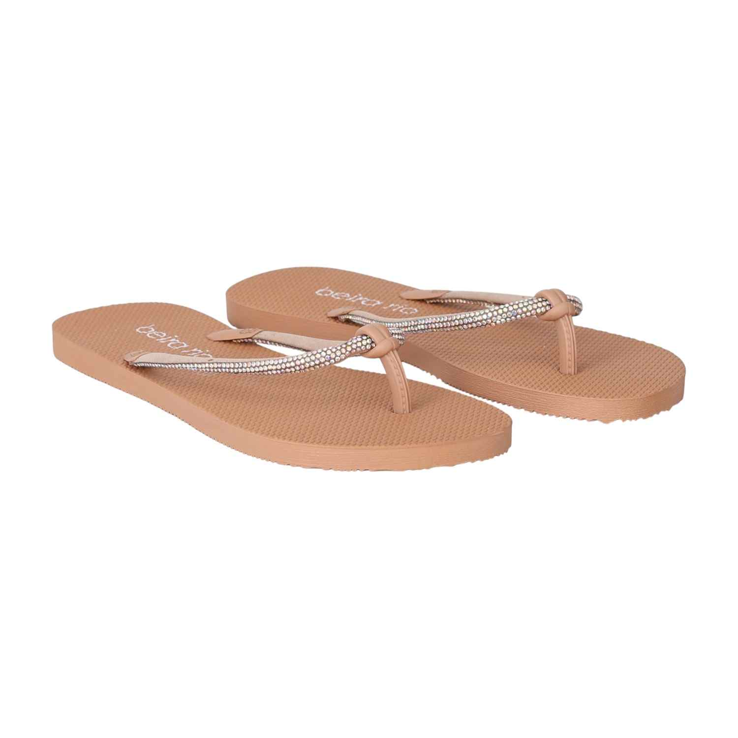 Women Nude Minimalist Flip Flops