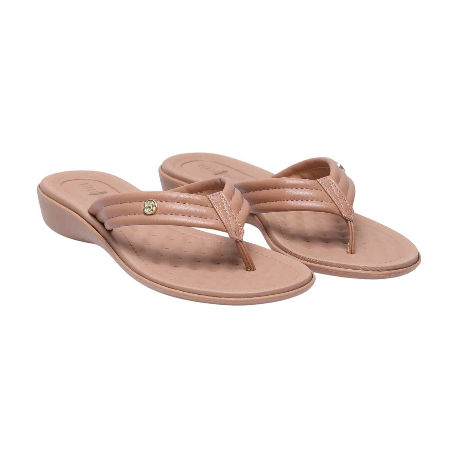 Nude Comfort Thongs for Women
