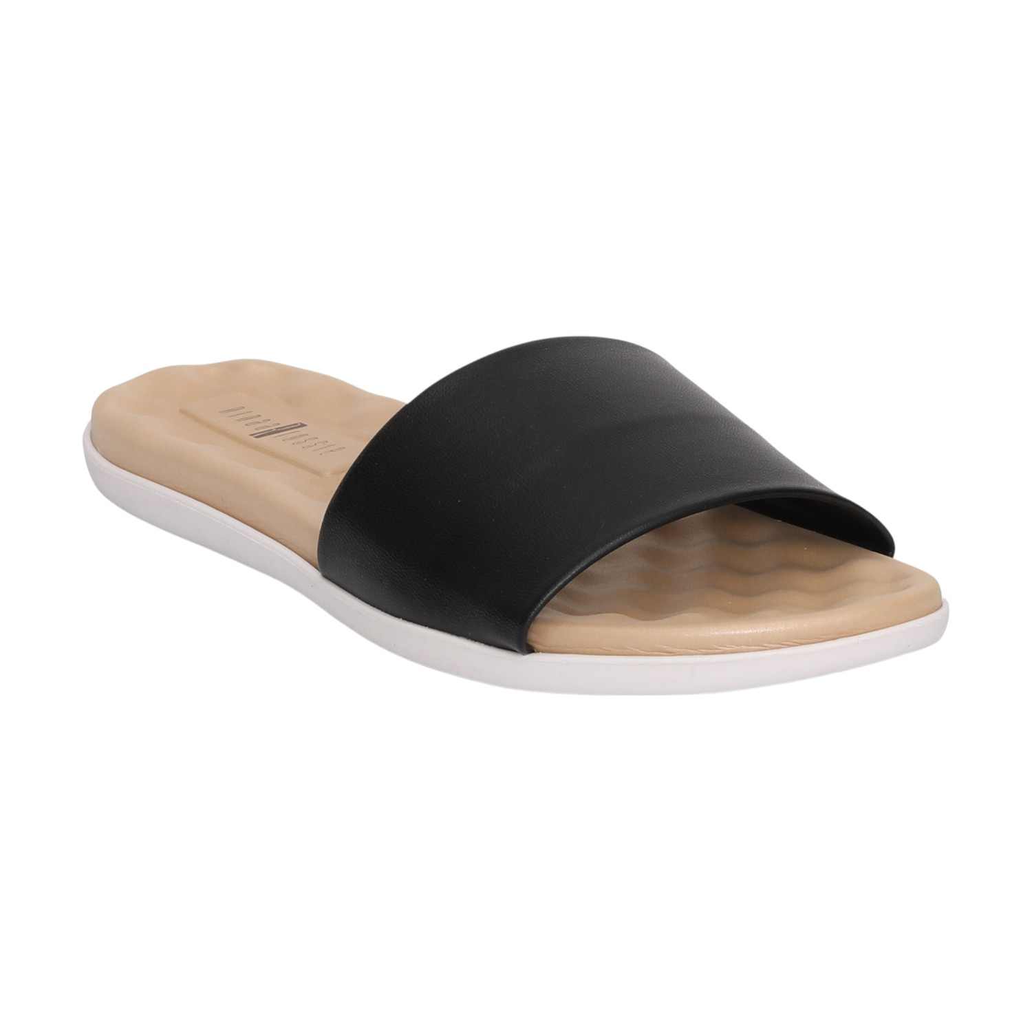 Women Black Comfortable Slides