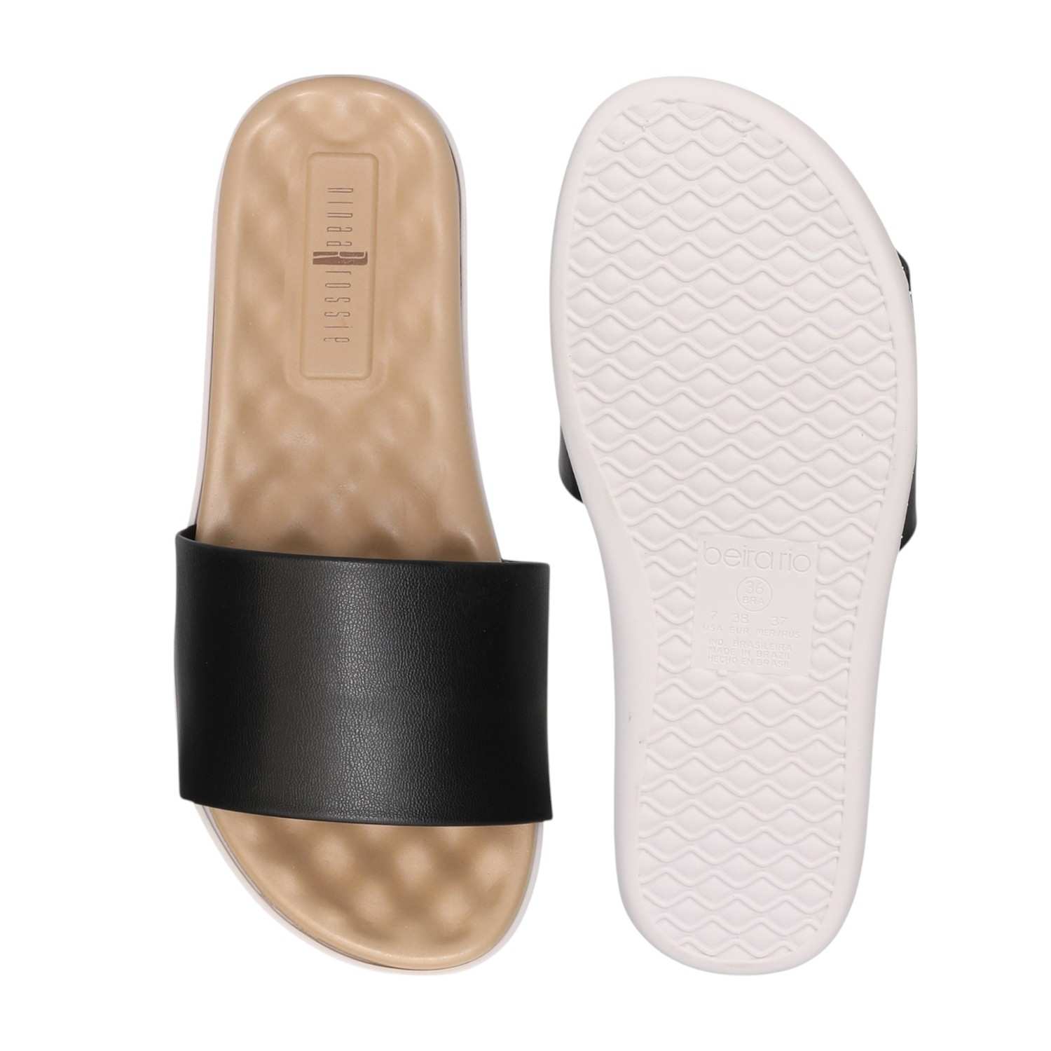 Women Black Comfortable Slides