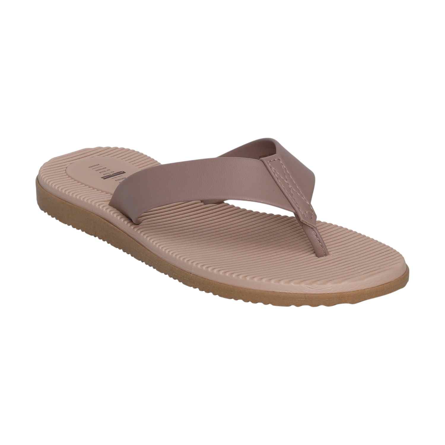 Women’s Taupe Casual Thong Flats