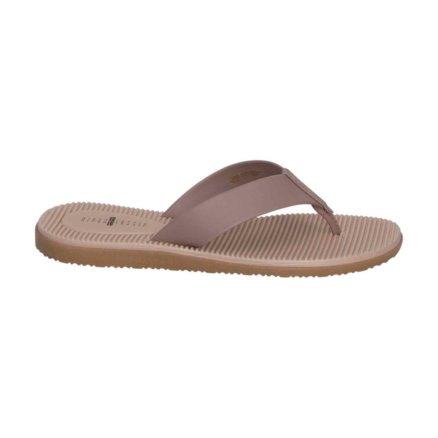 Women’s Taupe Casual Thong Flats