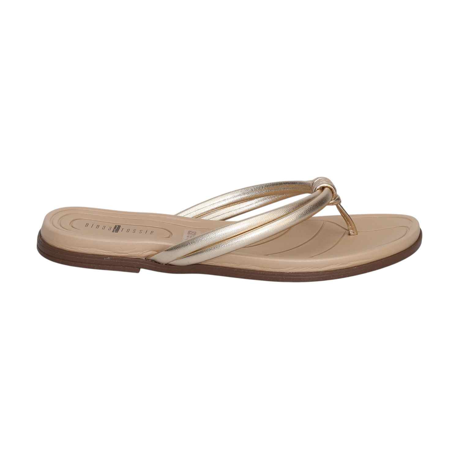 Women Casual Thongs with Shiny Strap