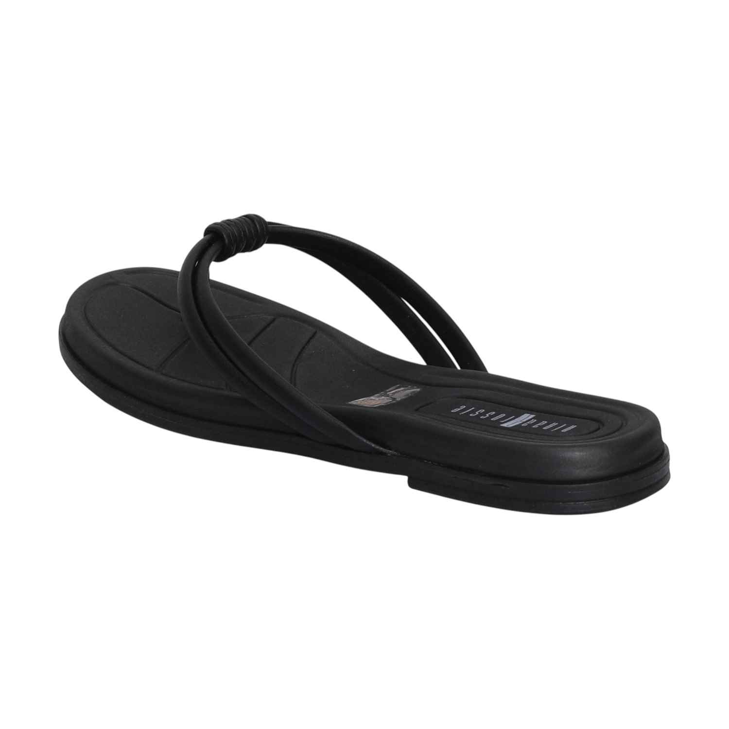 Women Chic Knot Black Flats