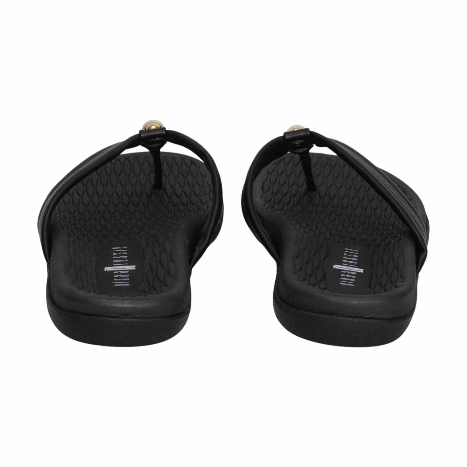 Women Black Casual Thongs