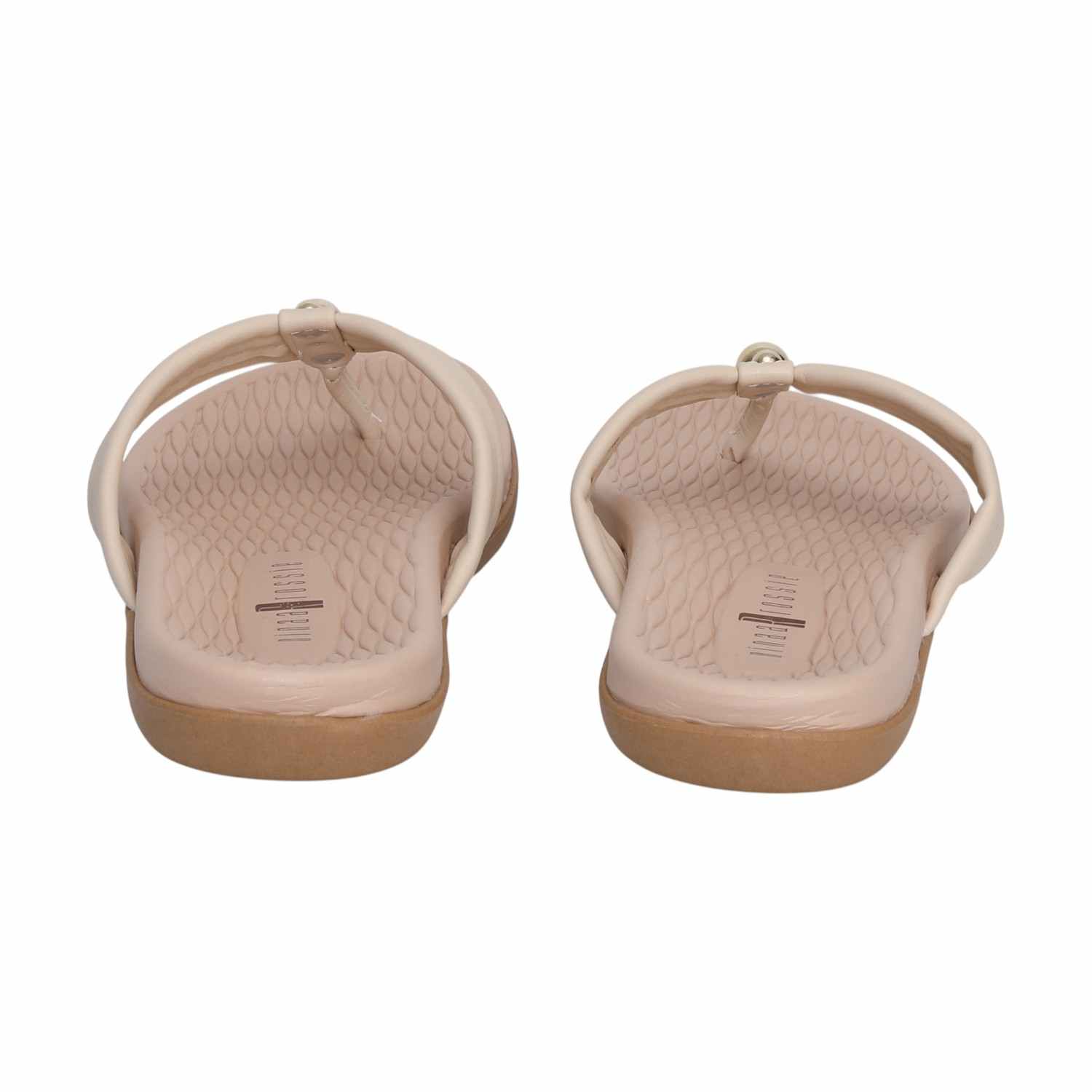Women Cream Casual Thongs