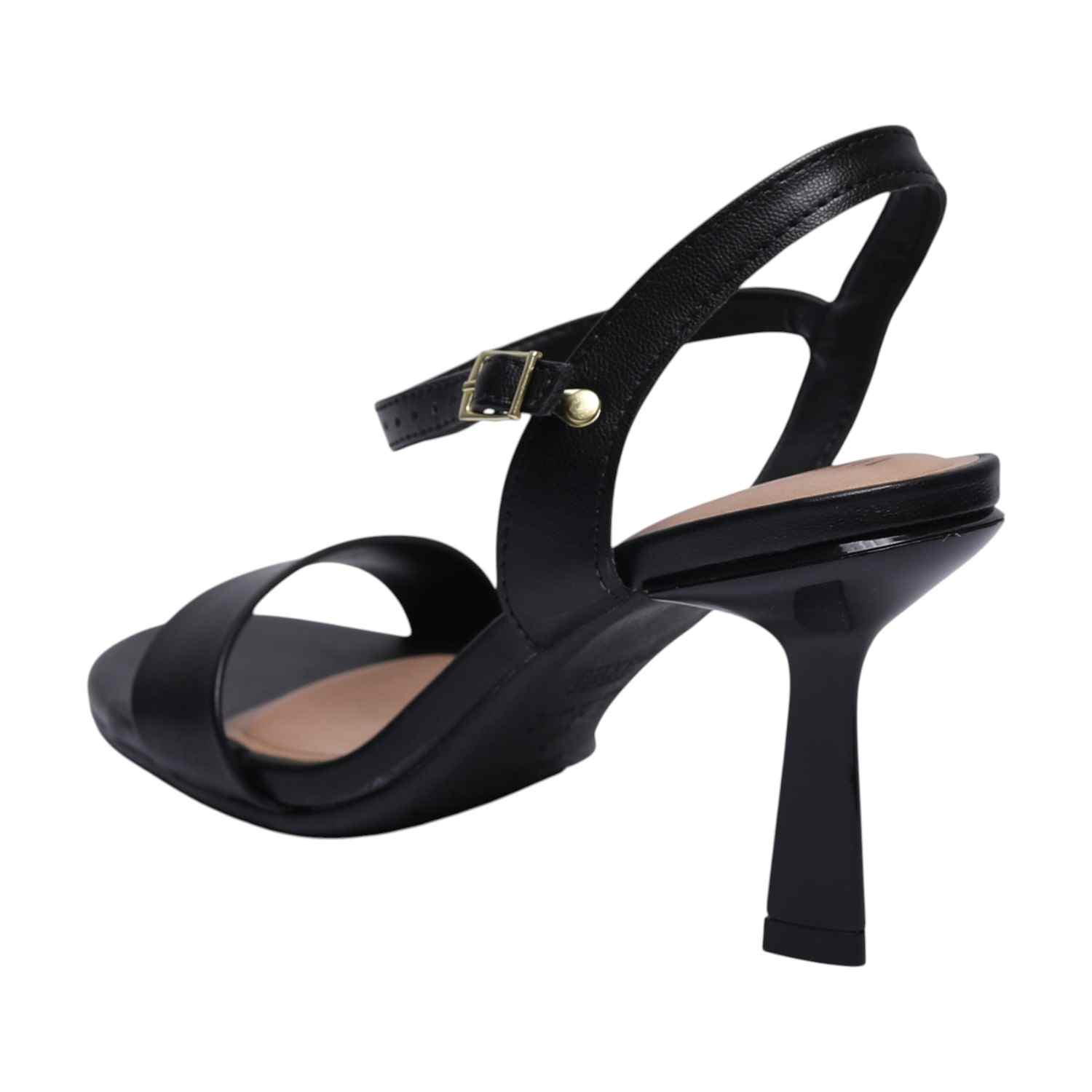 Classic Black High Heel Sandals for Women