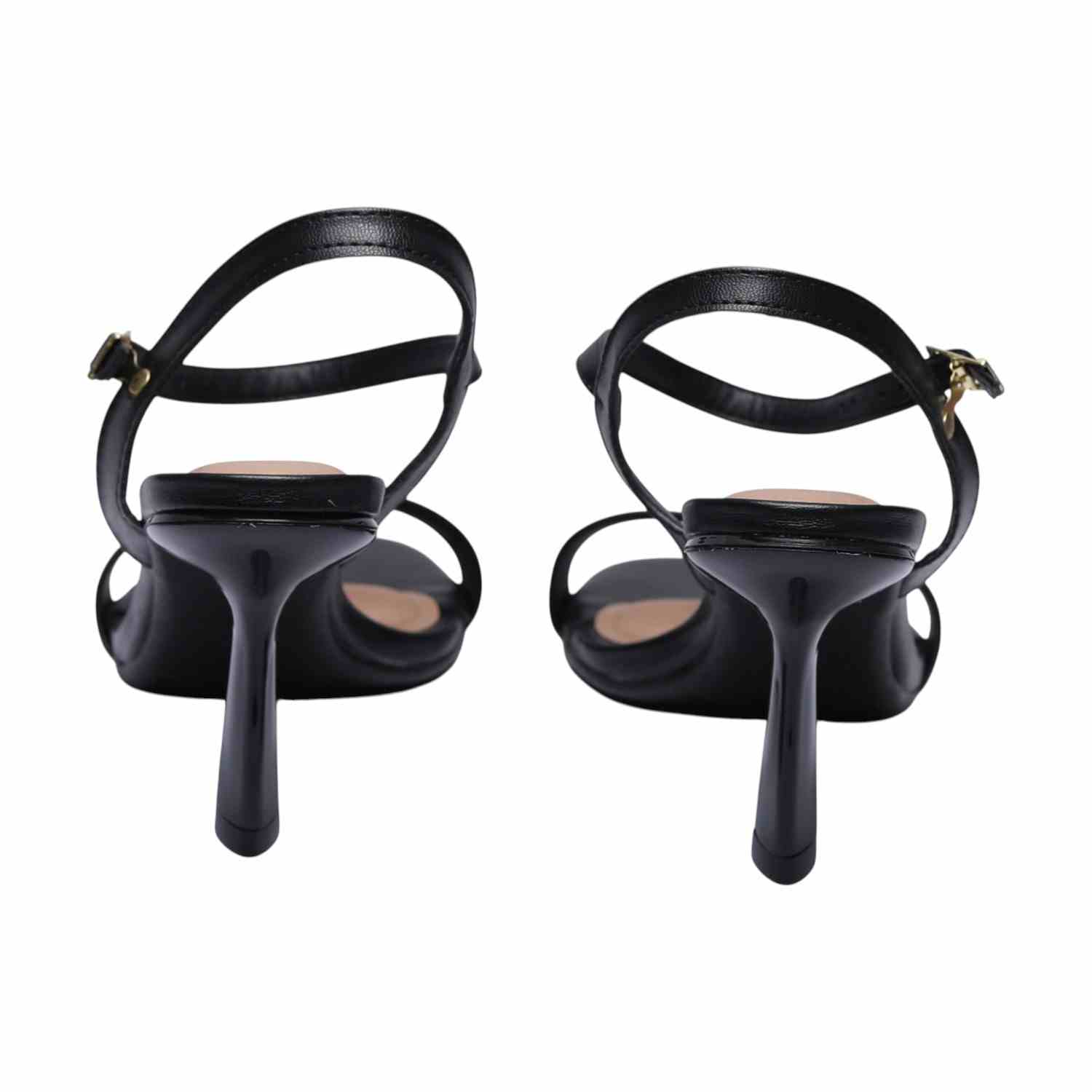 Classic Black High Heel Sandals for Women
