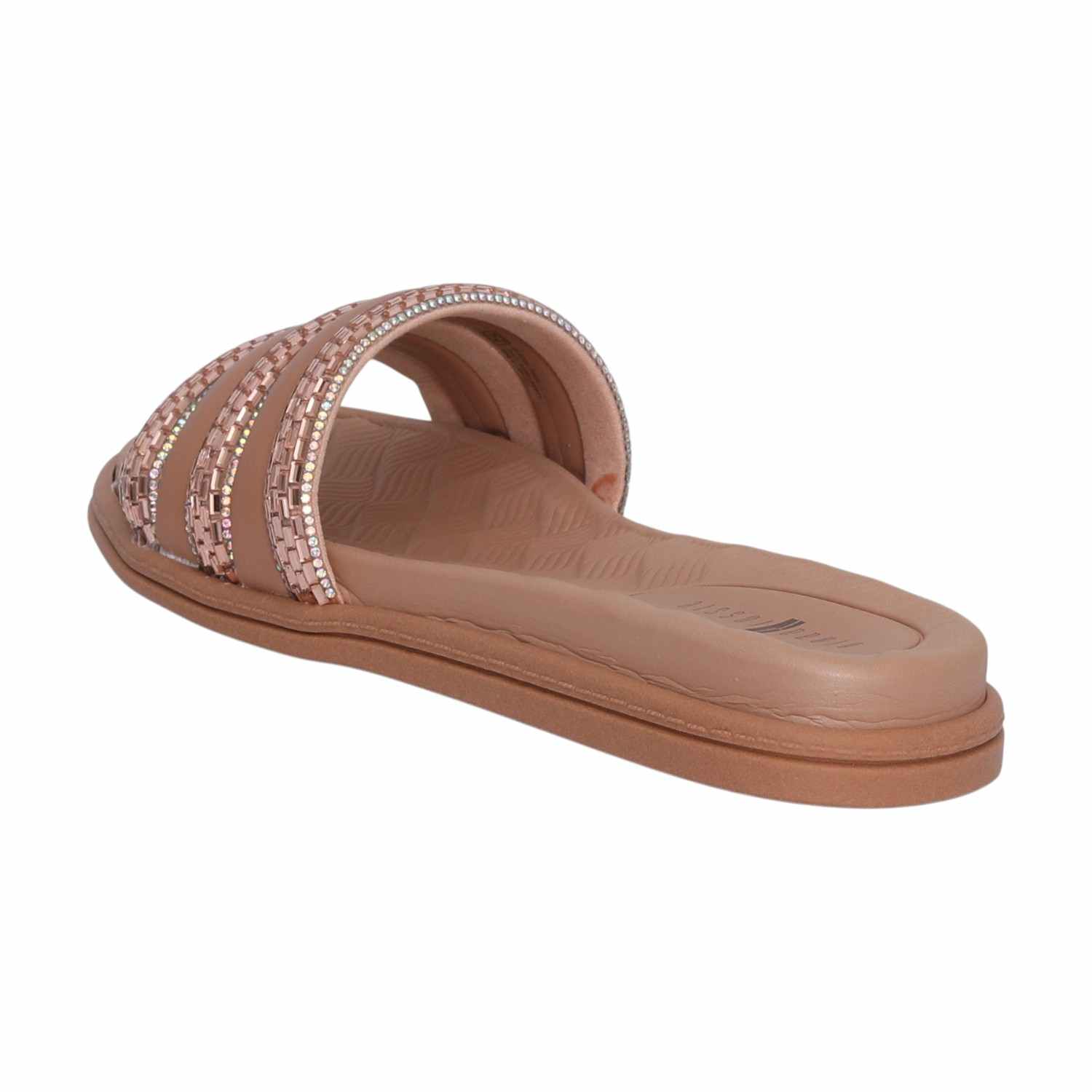 Tan Coloured Flats with Embellishments